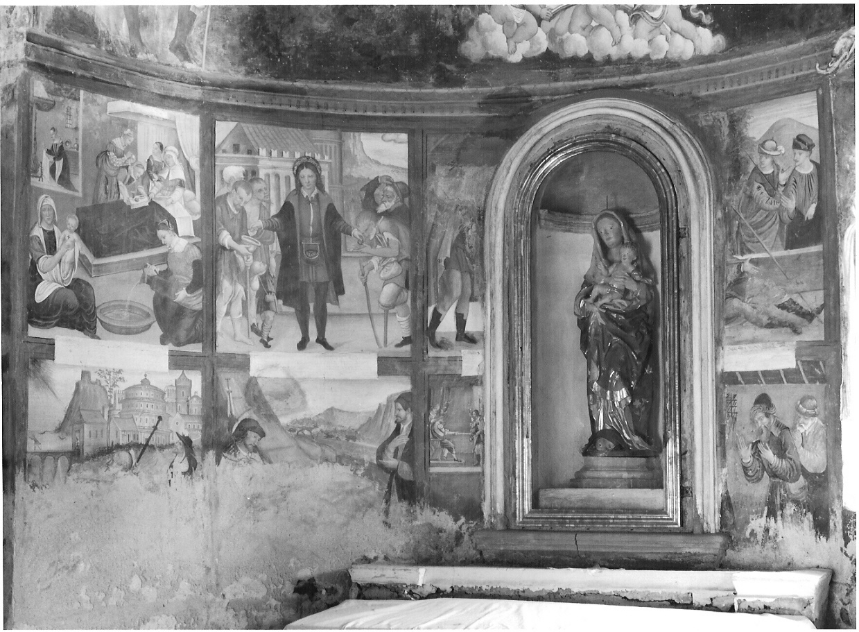 storie della vita di San Rocco (dipinto) - ambito lombardo (sec. XVI)