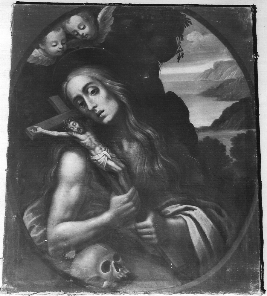 Santa Pelagia penitente (dipinto, opera isolata) - ambito italiano (ultimo quarto, prima metà sec. XVI, sec. XVII)