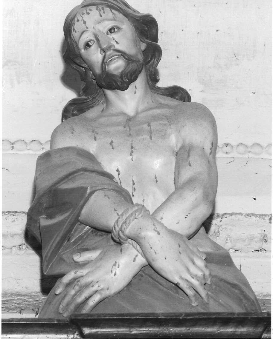 Ecce Homo (statua, opera isolata) - bottega lombarda (secc. XVII/ XVIII)