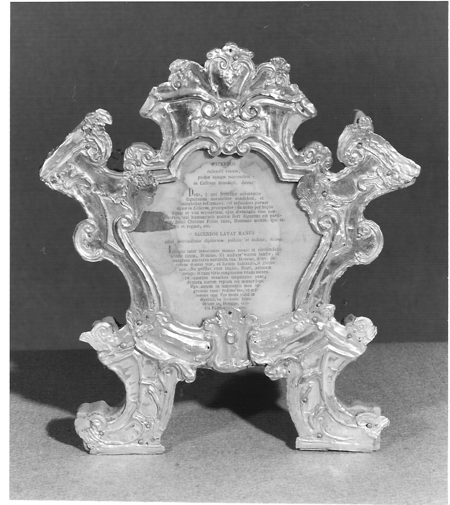 cartagloria, serie - bottega lombarda (sec. XVIII)