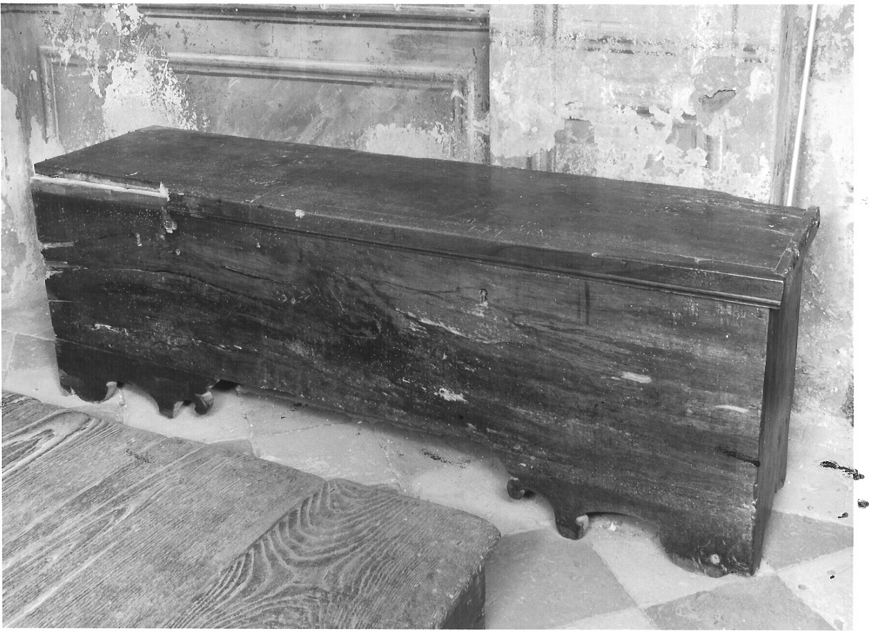 cassapanca, opera isolata - bottega lombarda (sec. XIX)