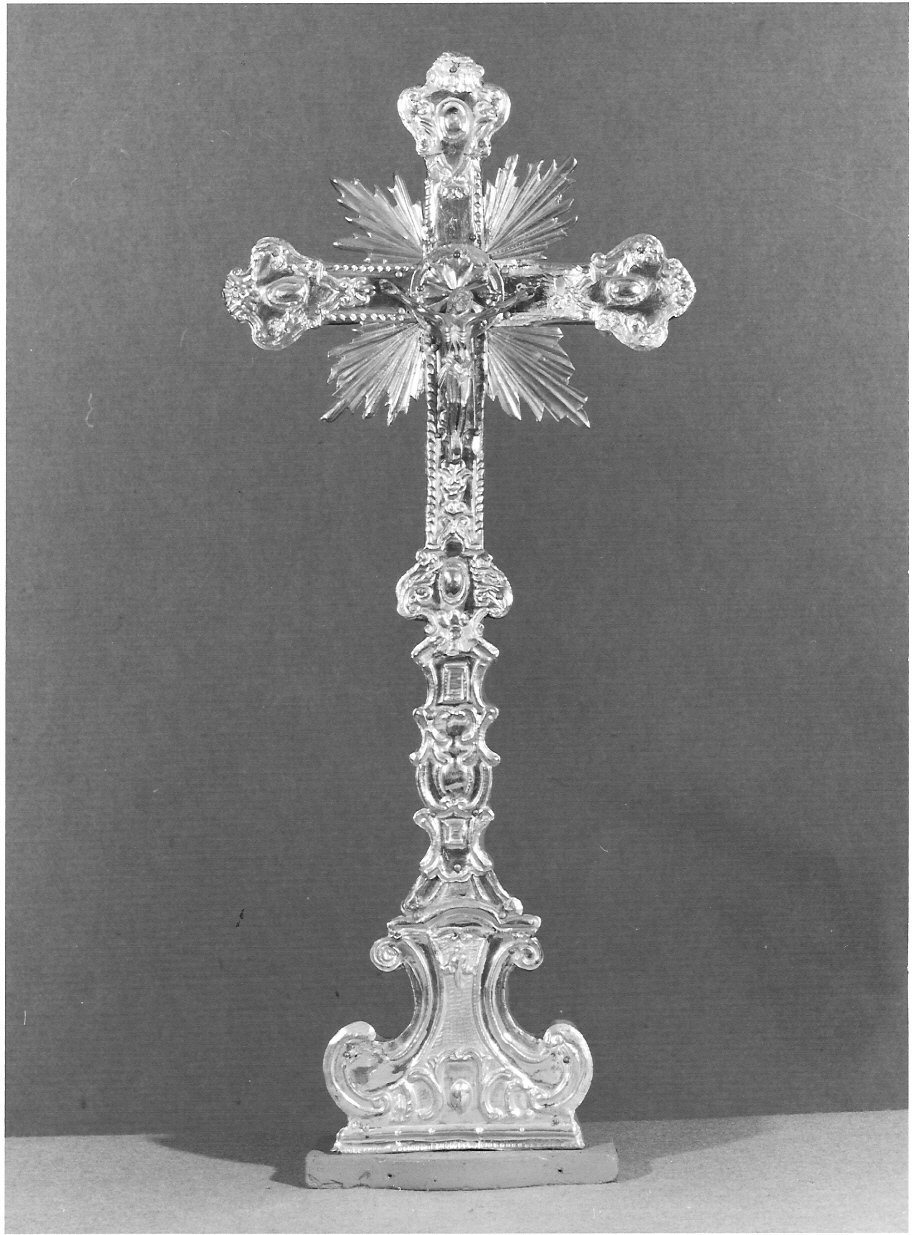 croce d'altare, serie - bottega lombarda (sec. XVIII)