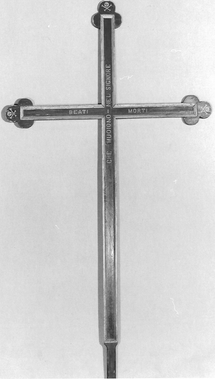croce portatile - bottega lombarda (sec. XIX)