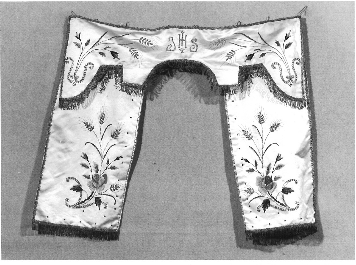 conopeo di tabernacolo - manifattura lombarda (sec. XIX)