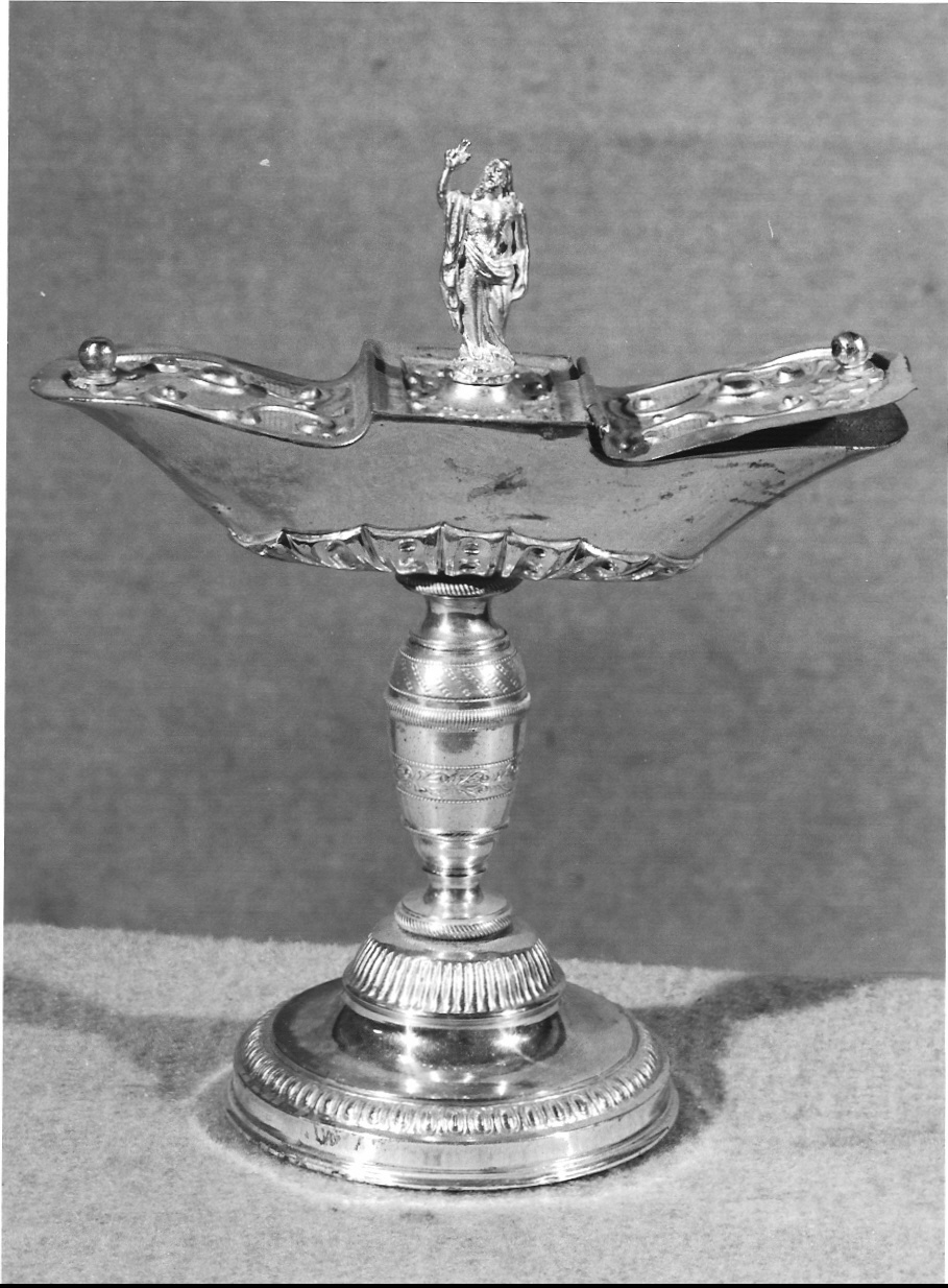 navicella portaincenso, opera isolata - bottega lombarda (sec. XIX)