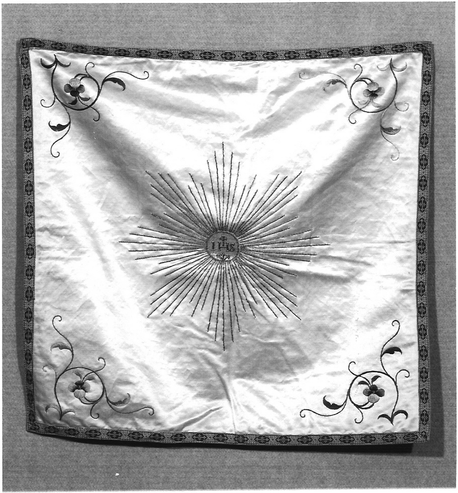 velo di calice, opera isolata - manifattura italiana (sec. XIX)