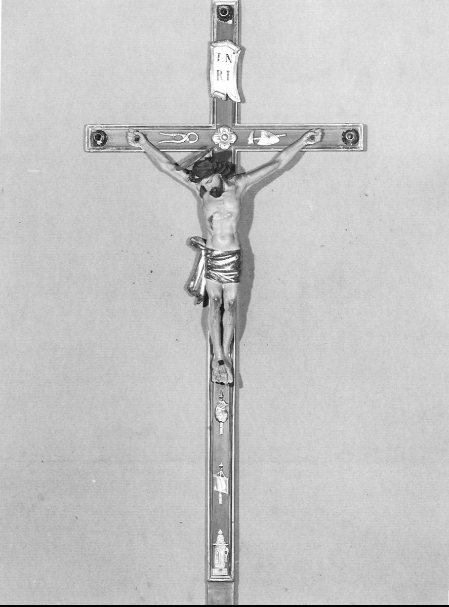 croce processionale, opera isolata - bottega lombarda (sec. XIX)