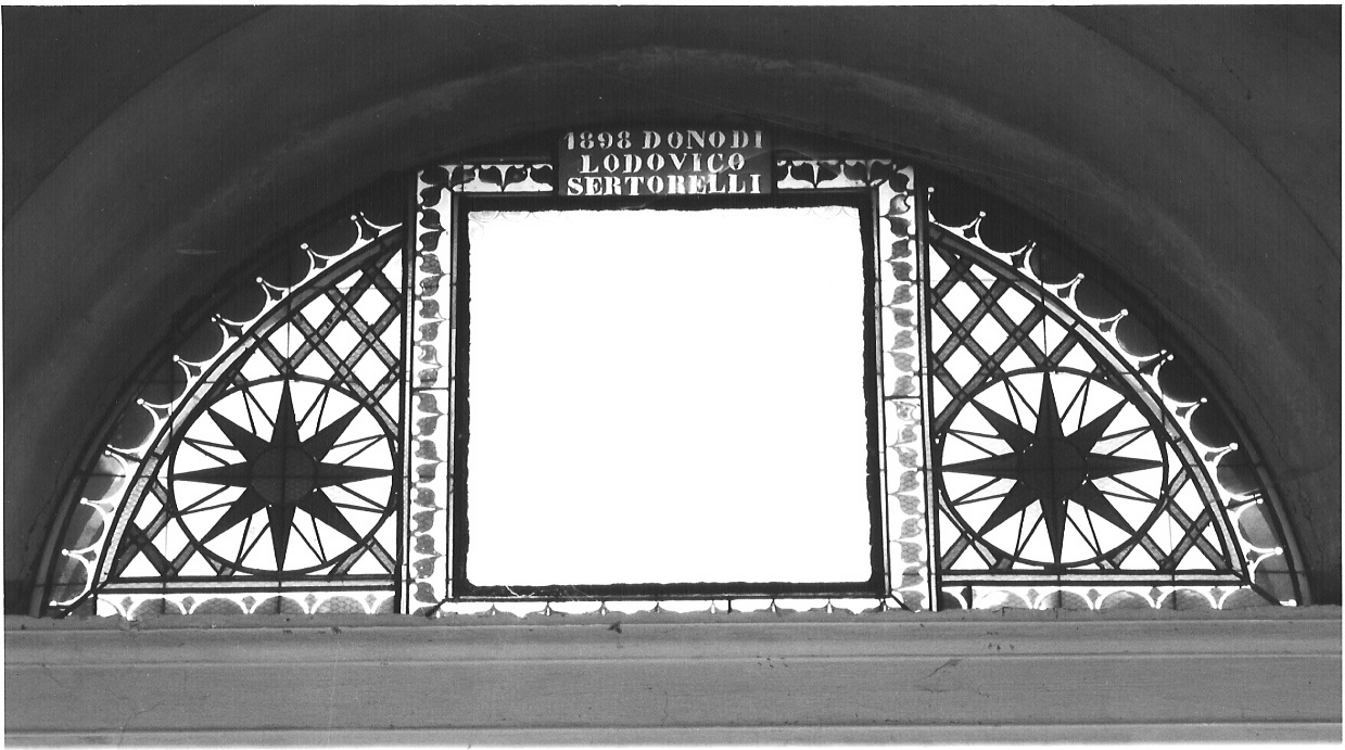 vetrata, opera isolata - bottega italiana (sec. XIX)