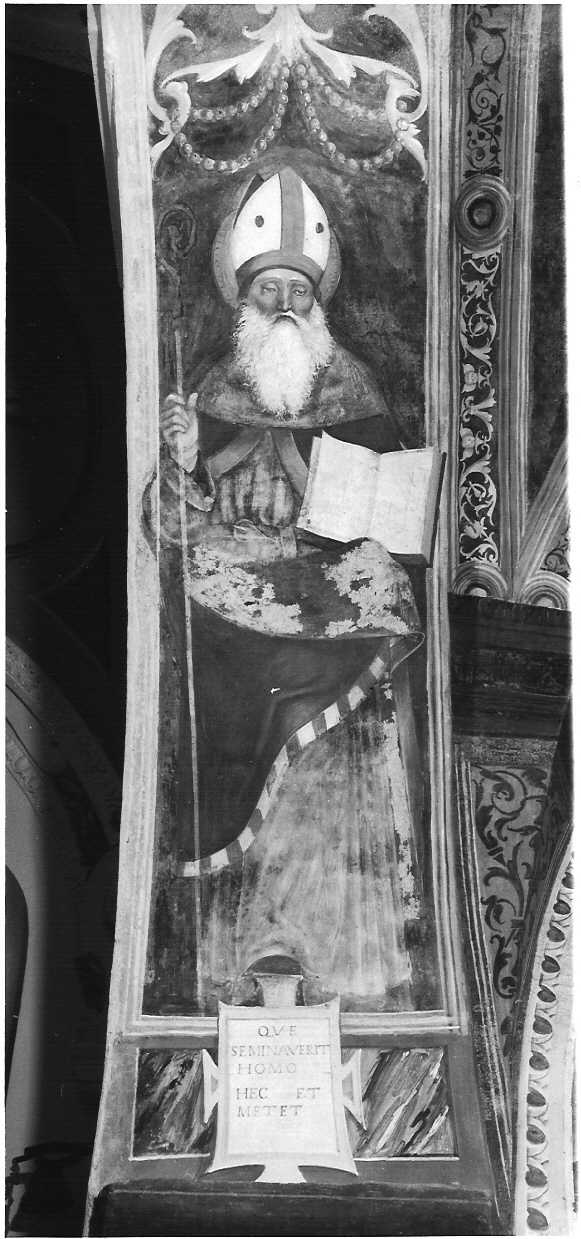 Sant'Agostino (dipinto) di De Magistris Sigismondo (sec. XVI)