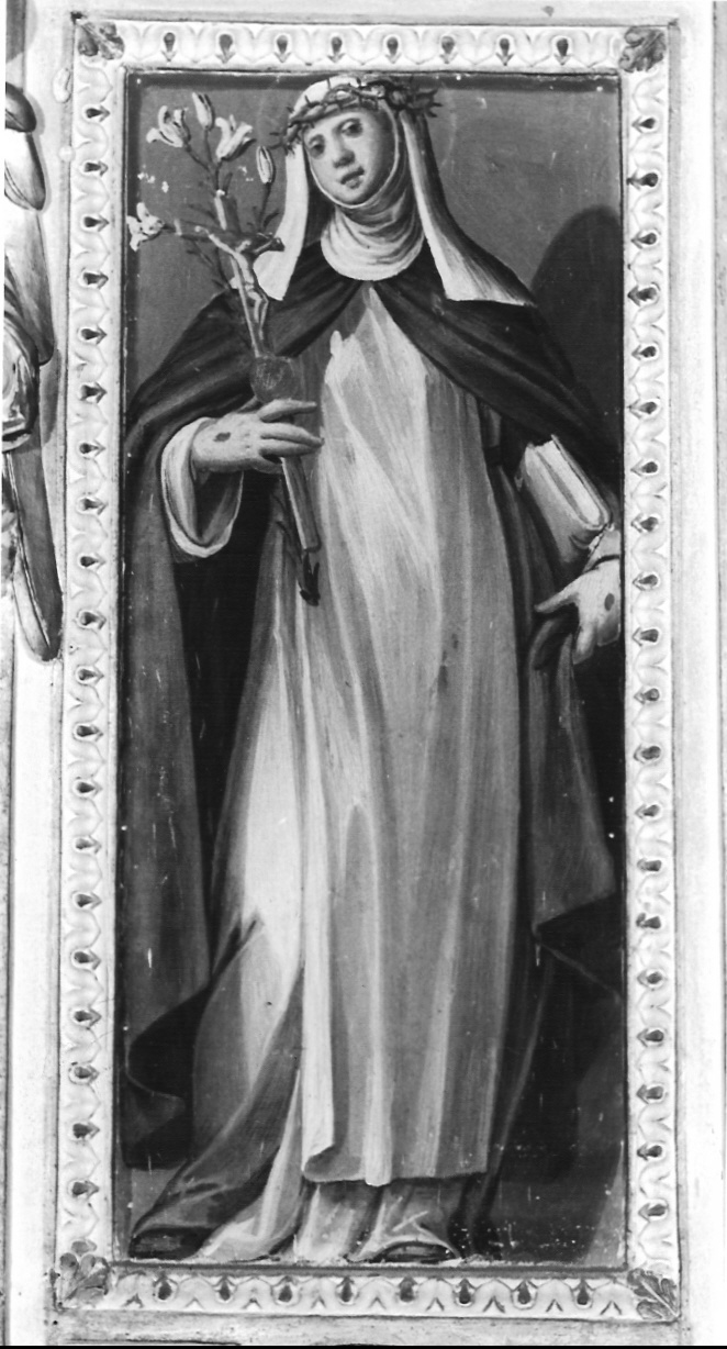 Santa Caterina da Siena (dipinto) di Della Rovere Giovanni Mauro detto Fiammenghino (attribuito) (sec. XVII)