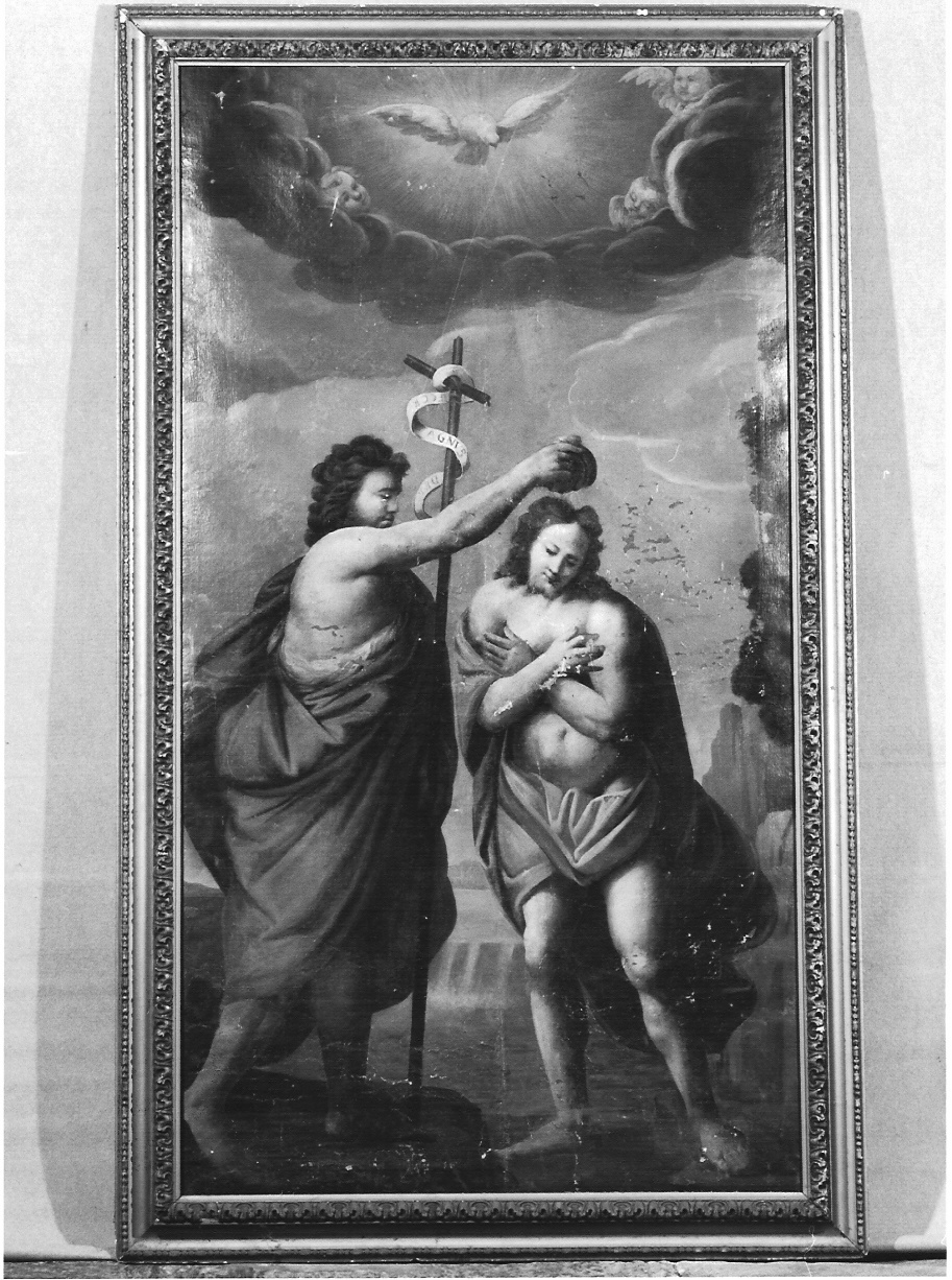 battesimo di Cristo (dipinto) - ambito lombardo (sec. XVIII)