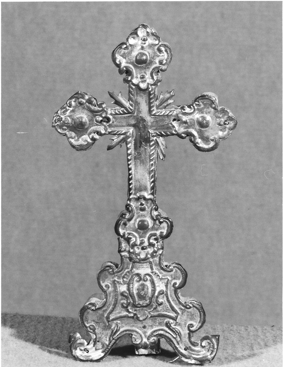 croce d'altare - bottega lombarda (seconda metà sec. XVIII)
