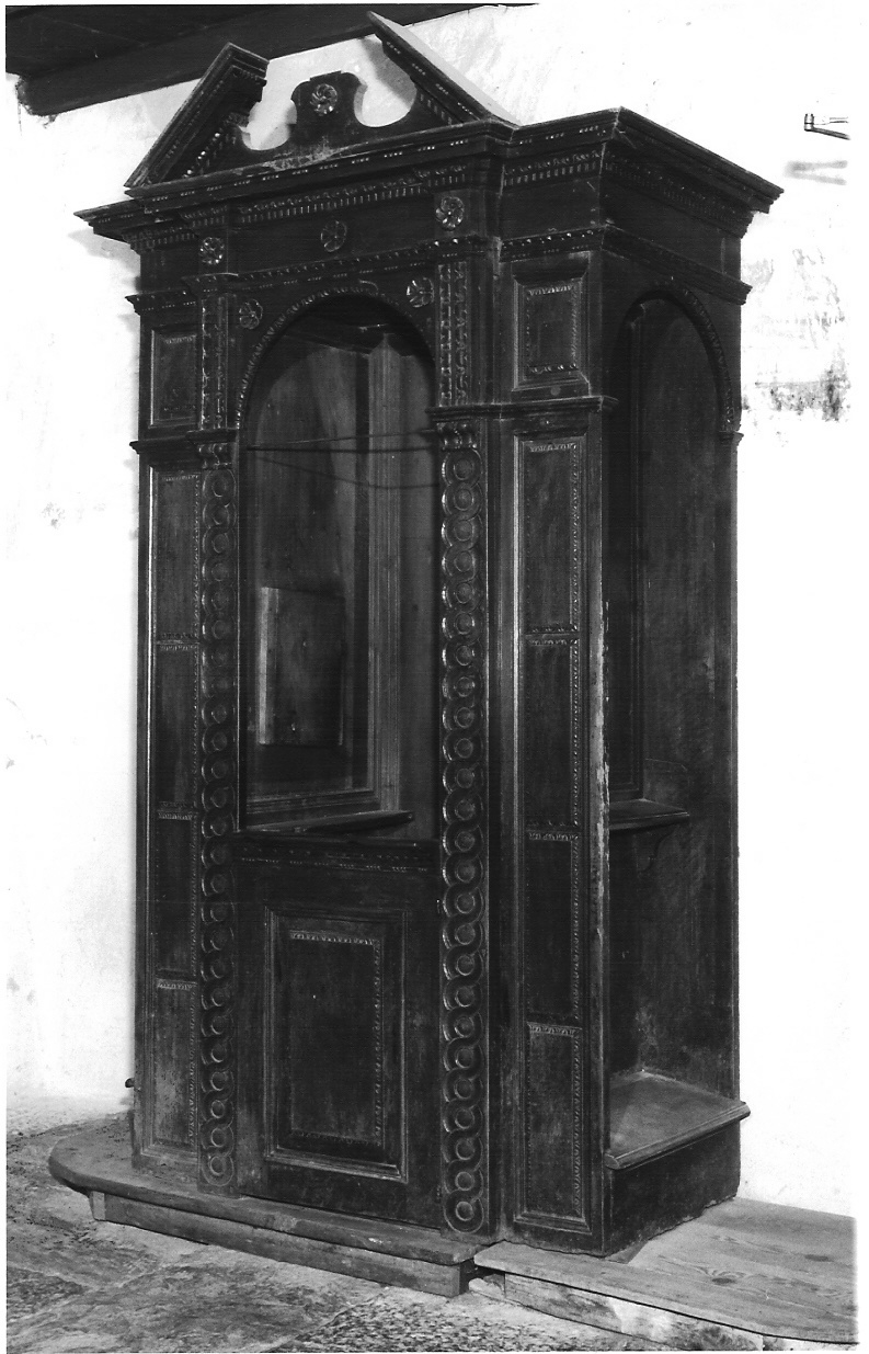 confessionale - bottega lombarda (seconda metà sec. XVIII)