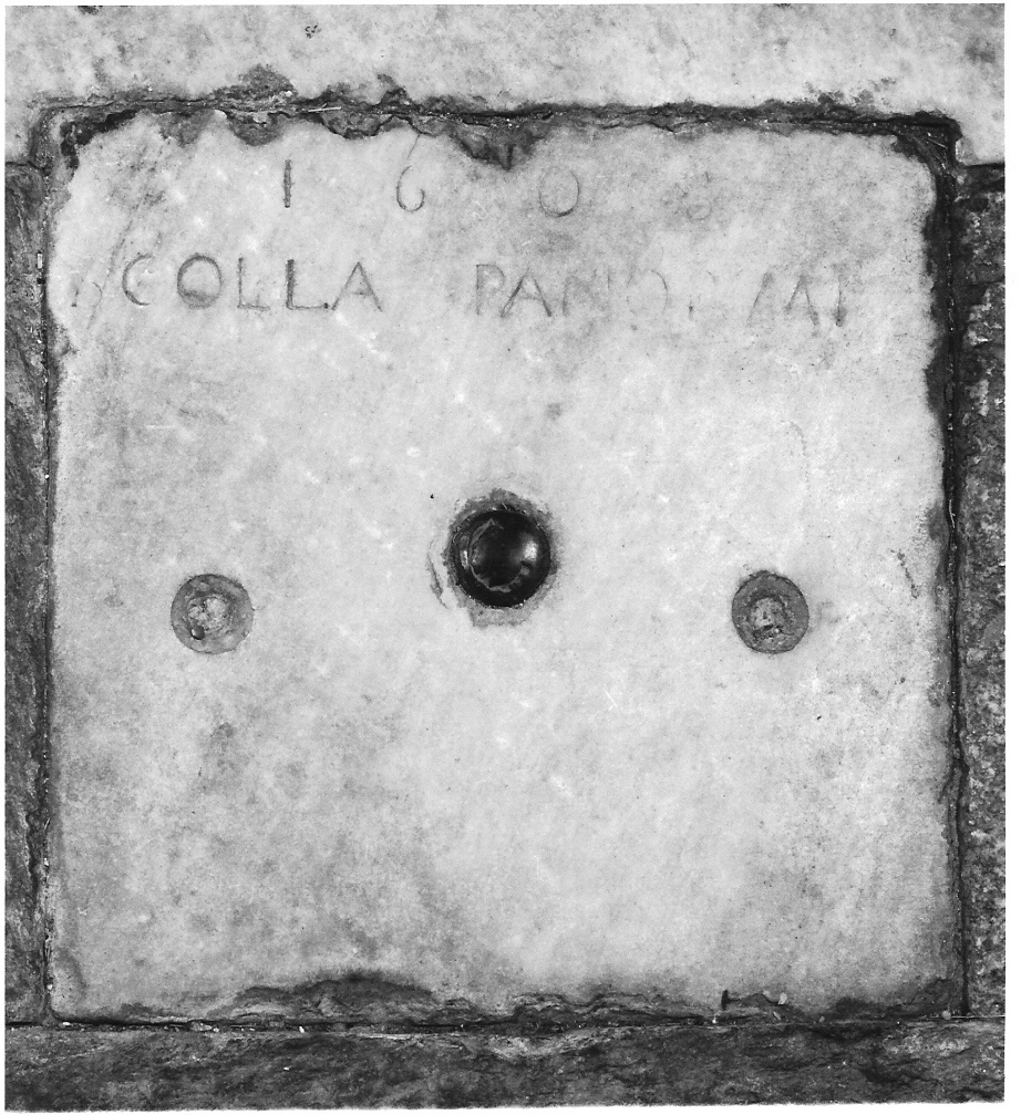 lapide - bottega comacina (sec. XVII)