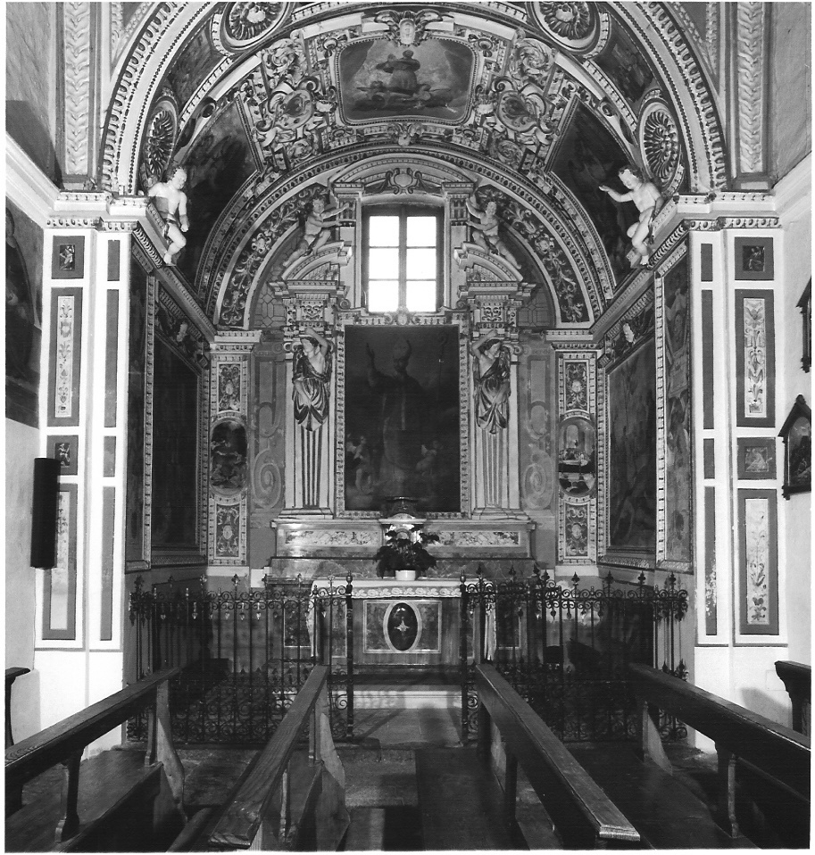 episodi della vita di San Carlo Borromeo/ angeli musicanti (dipinto, ciclo) di Caresana Cristoforo (sec. XVII)