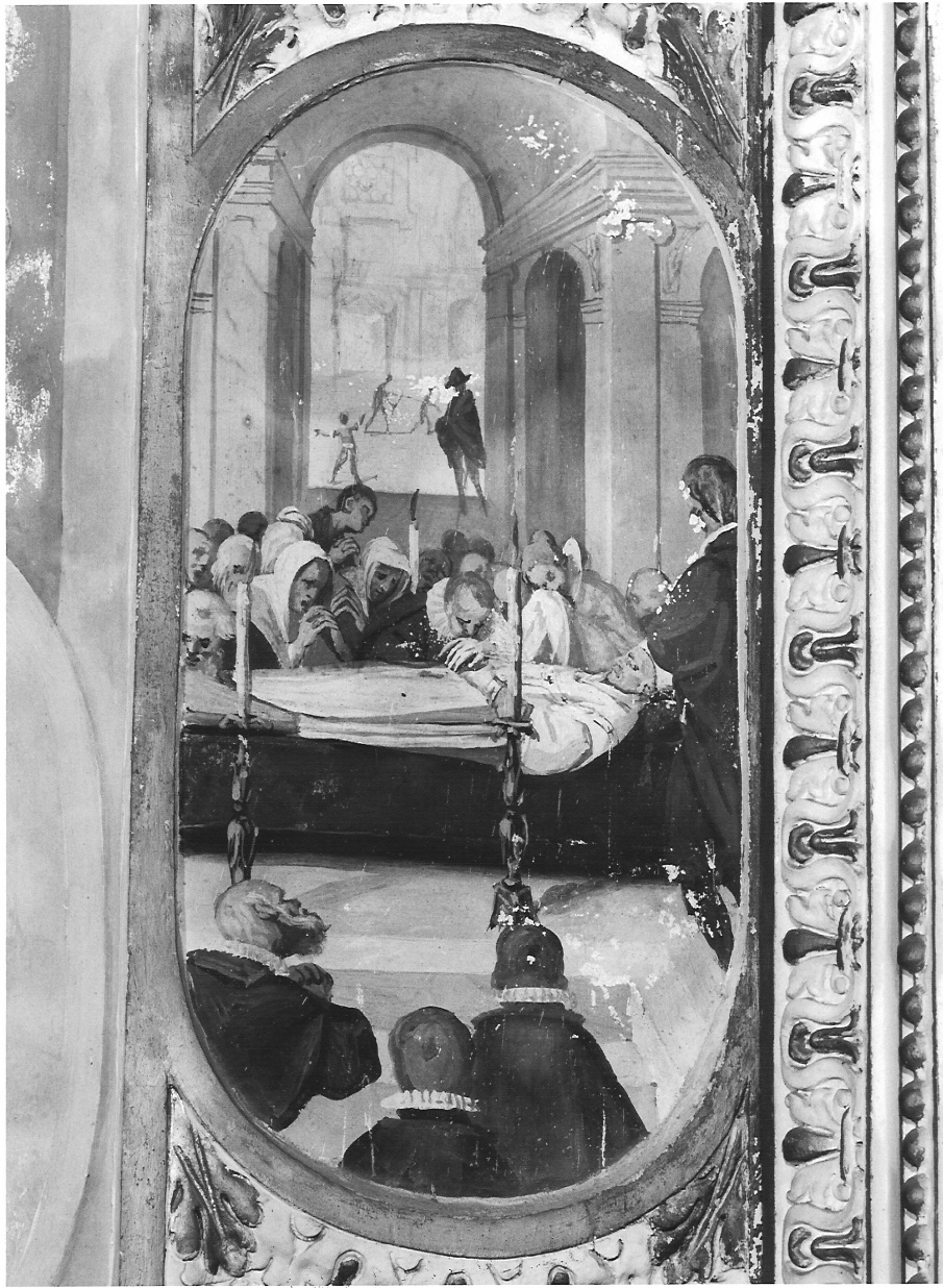 nascita di San Carlo Borromeo (dipinto) di Caresana Cristoforo (sec. XVII)