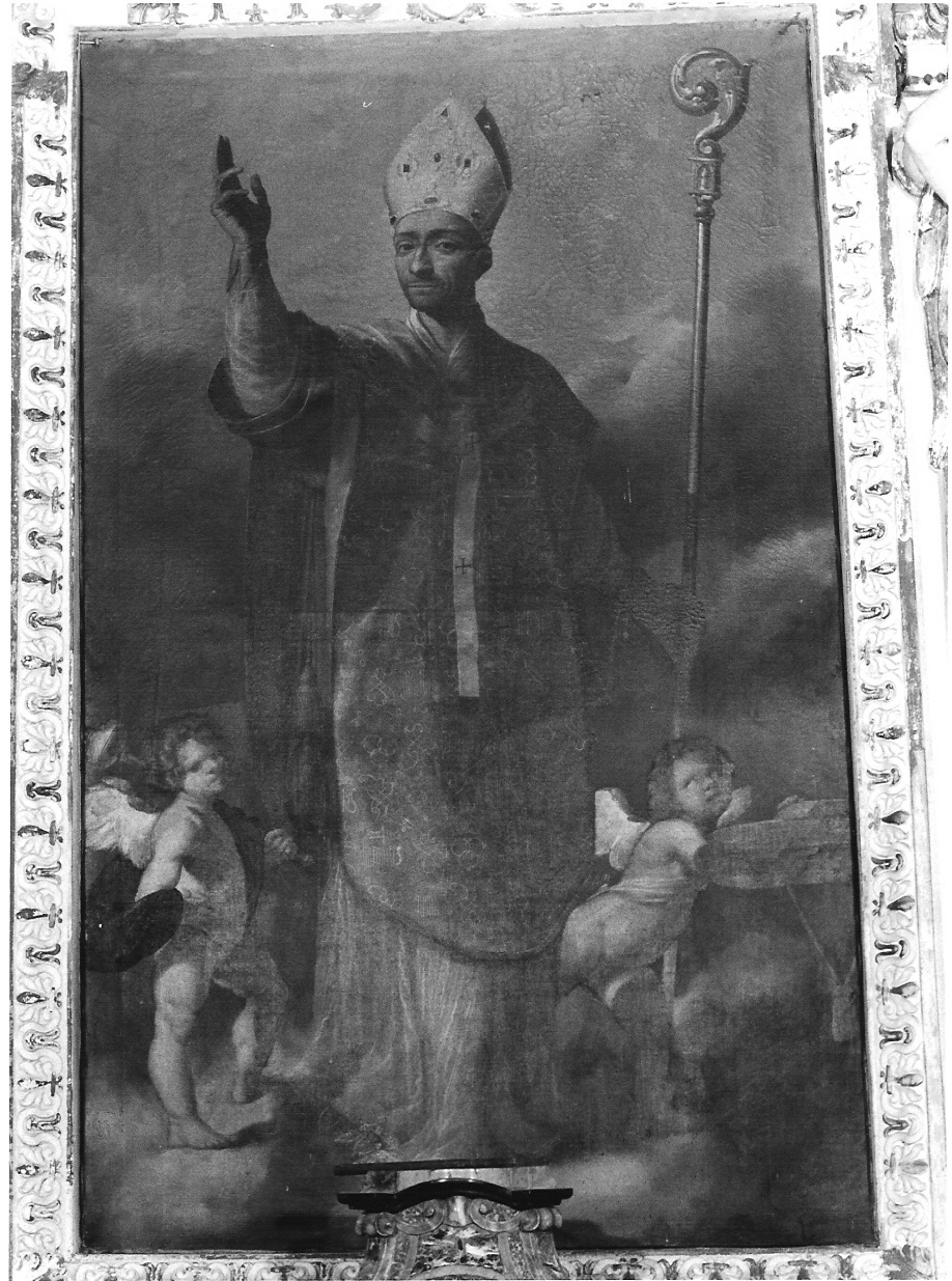 San Carlo Borromeo (dipinto) di Caresana Cristoforo (sec. XVII)