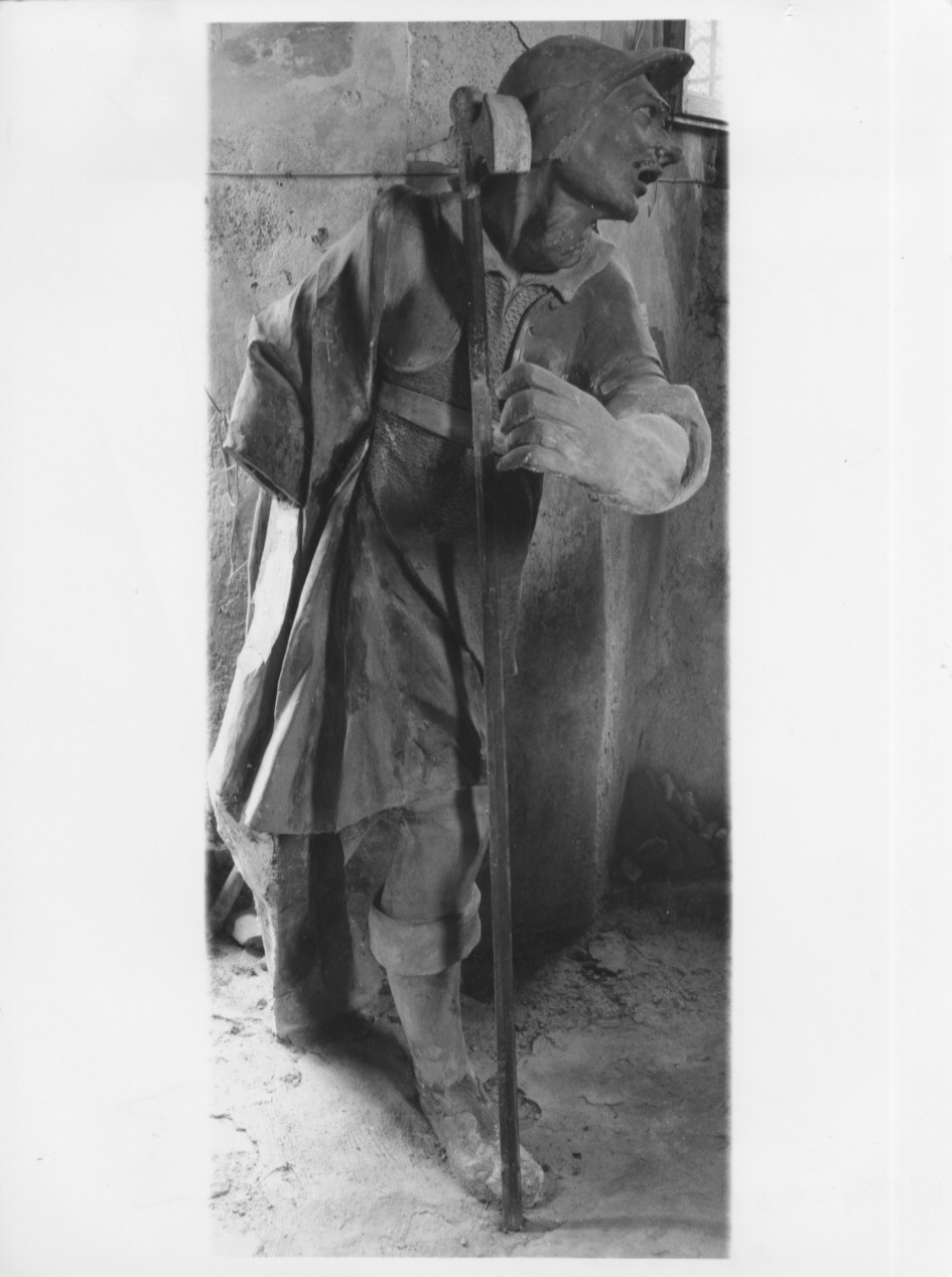 soldato con alabarda (statua, ciclo) di Silva Agostino (sec. XVII)