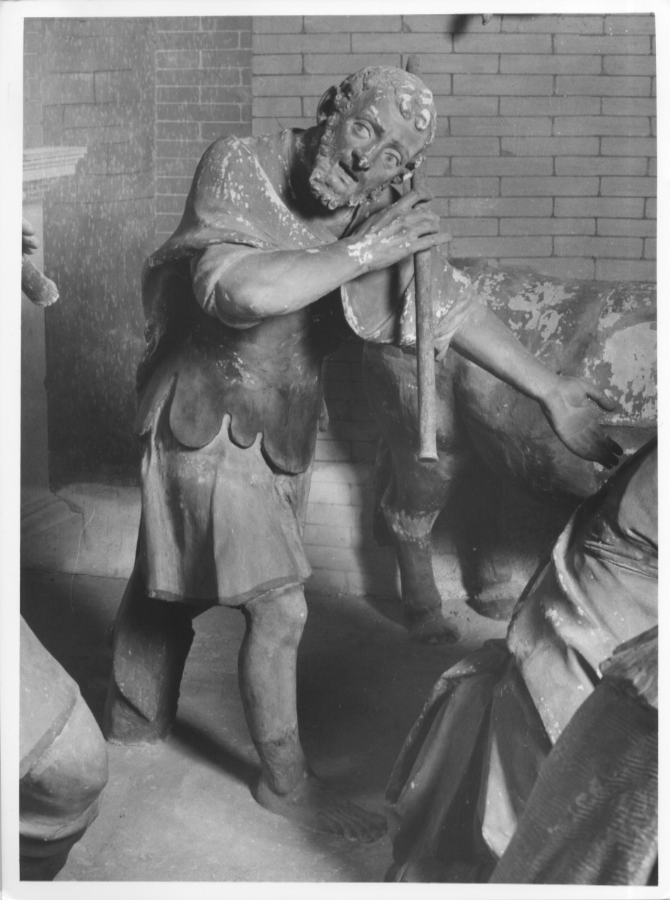 pastore con flauto (statua, ciclo) di Silva Francesco il Vecchio (attribuito) (sec. XVII)