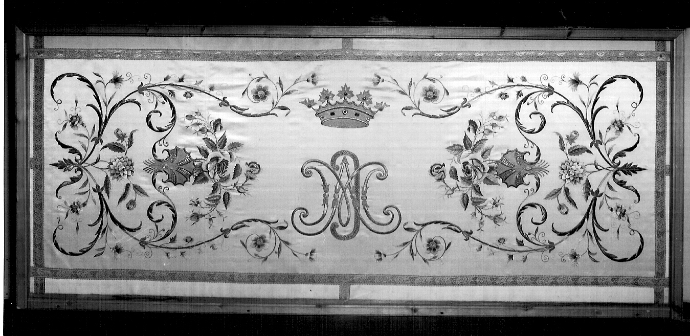 motivo decorativo (paliotto, opera isolata) - manifattura italiana (sec. XIX)