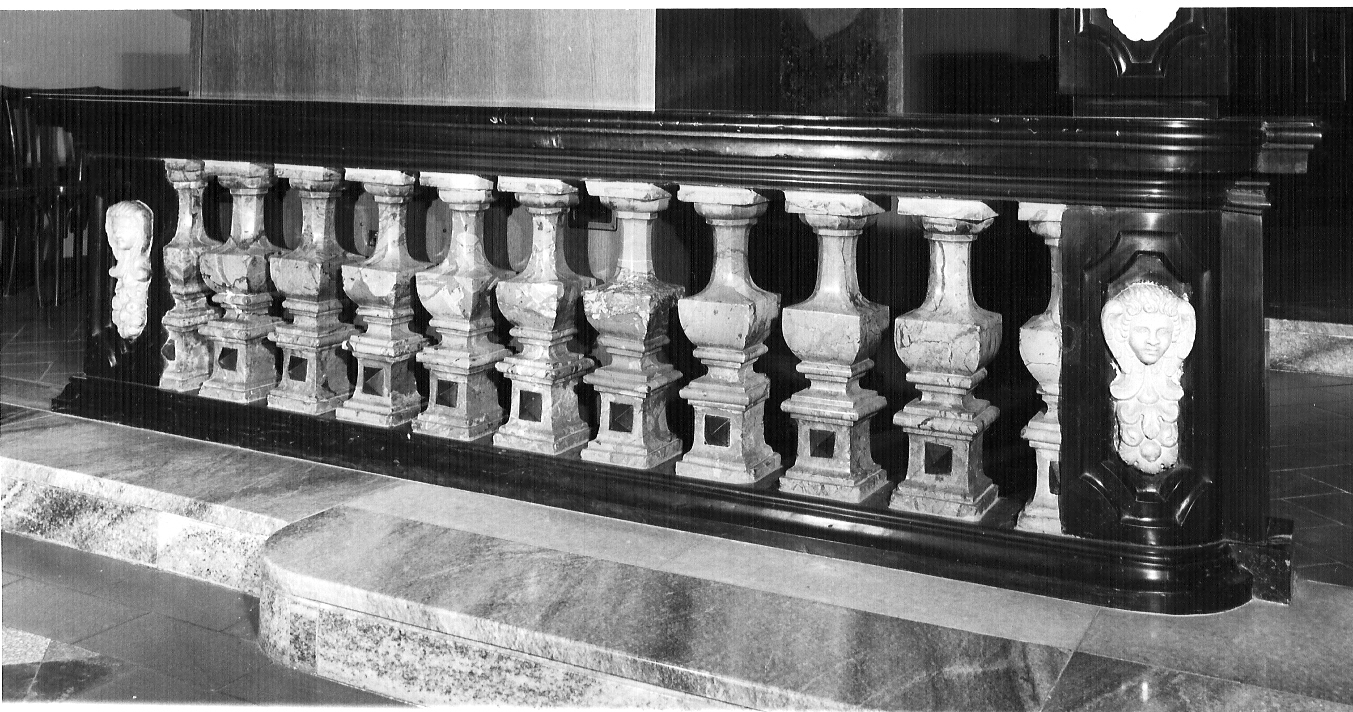 balaustrata, opera isolata - ambito lombardo (sec. XVIII)