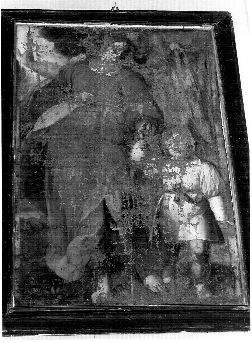 Tobia e San Raffaele arcangelo (dipinto, opera isolata) - ambito lombardo (prima metà sec. XVII)