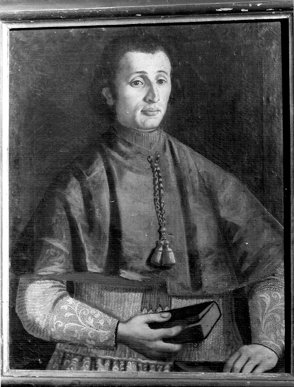 ritratto di don Givan Battista Tassi (dipinto, opera isolata) - ambito lombardo (sec. XIX)