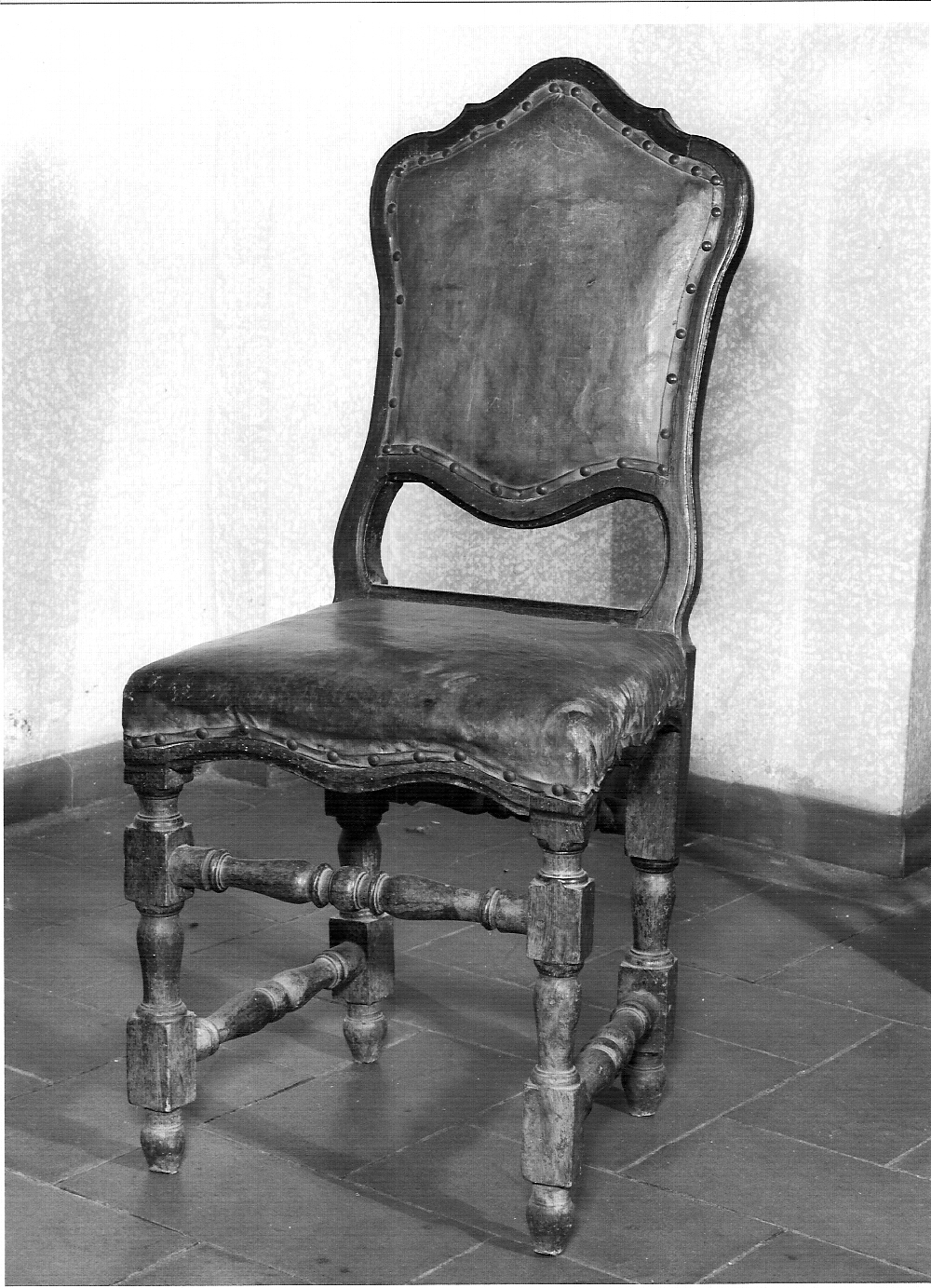 seggiola, opera isolata - ambito lombardo (sec. XVII)