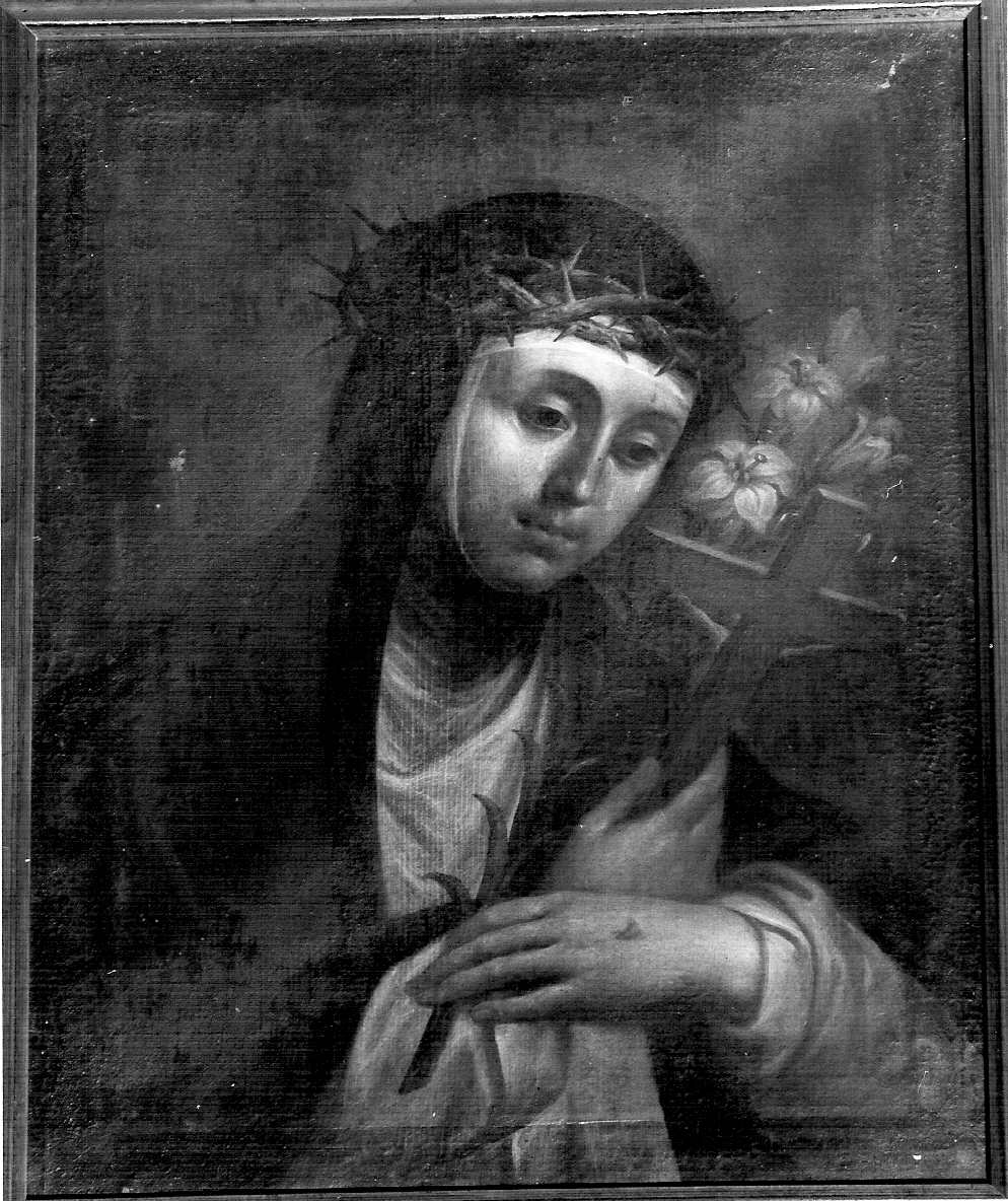 Santa Caterina da Siena (dipinto, opera isolata) di Castelli Carlo Gerolamo (attribuito) (prima metà sec. XVIII)