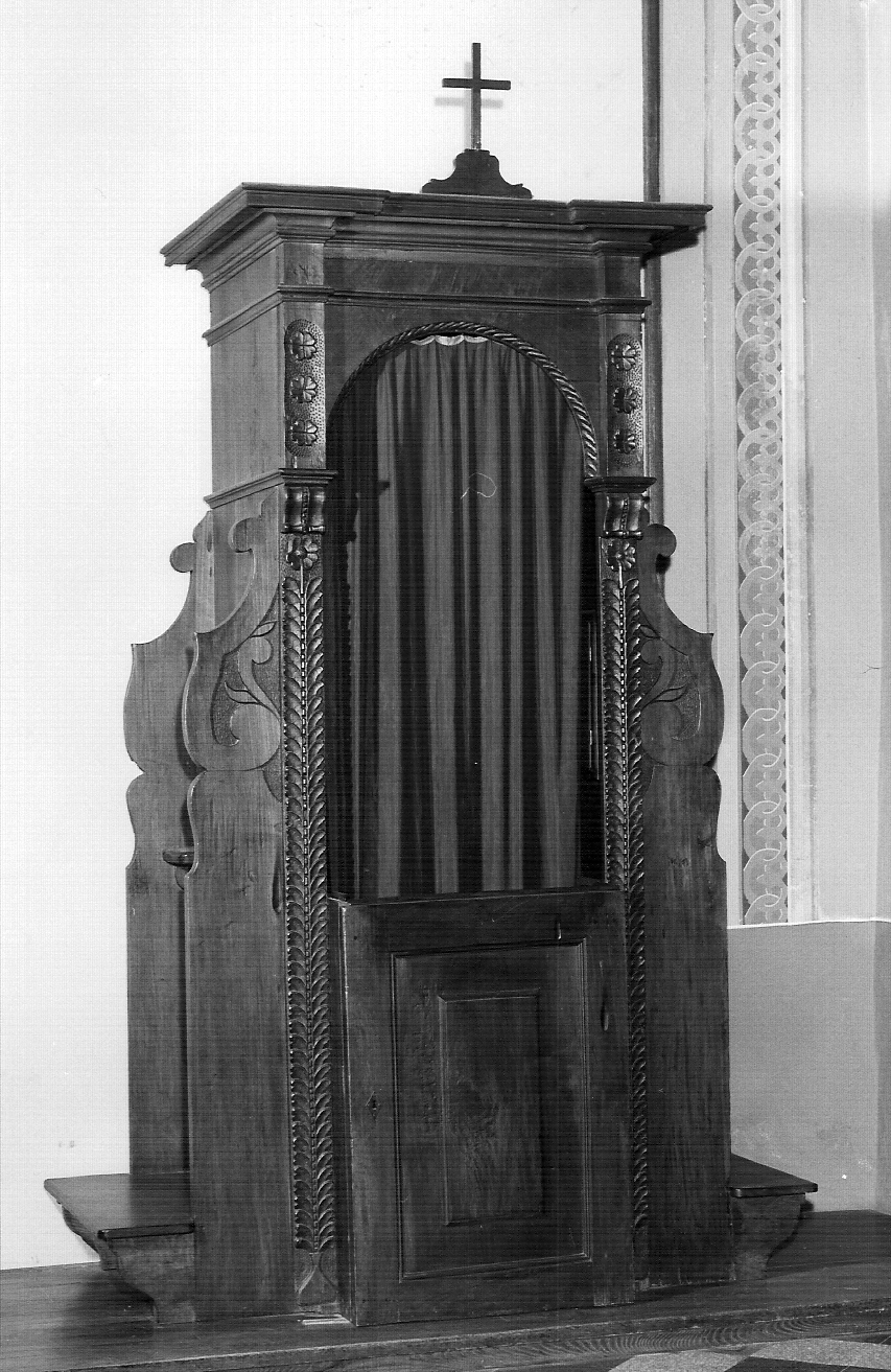 confessionale, opera isolata - ambito lombardo (prima metà sec. XX)