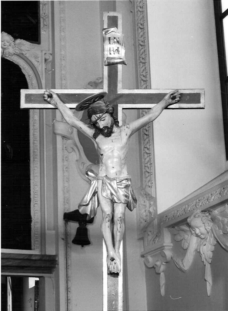 crocifisso, opera isolata - ambito lombardo (seconda metà sec. XIX)