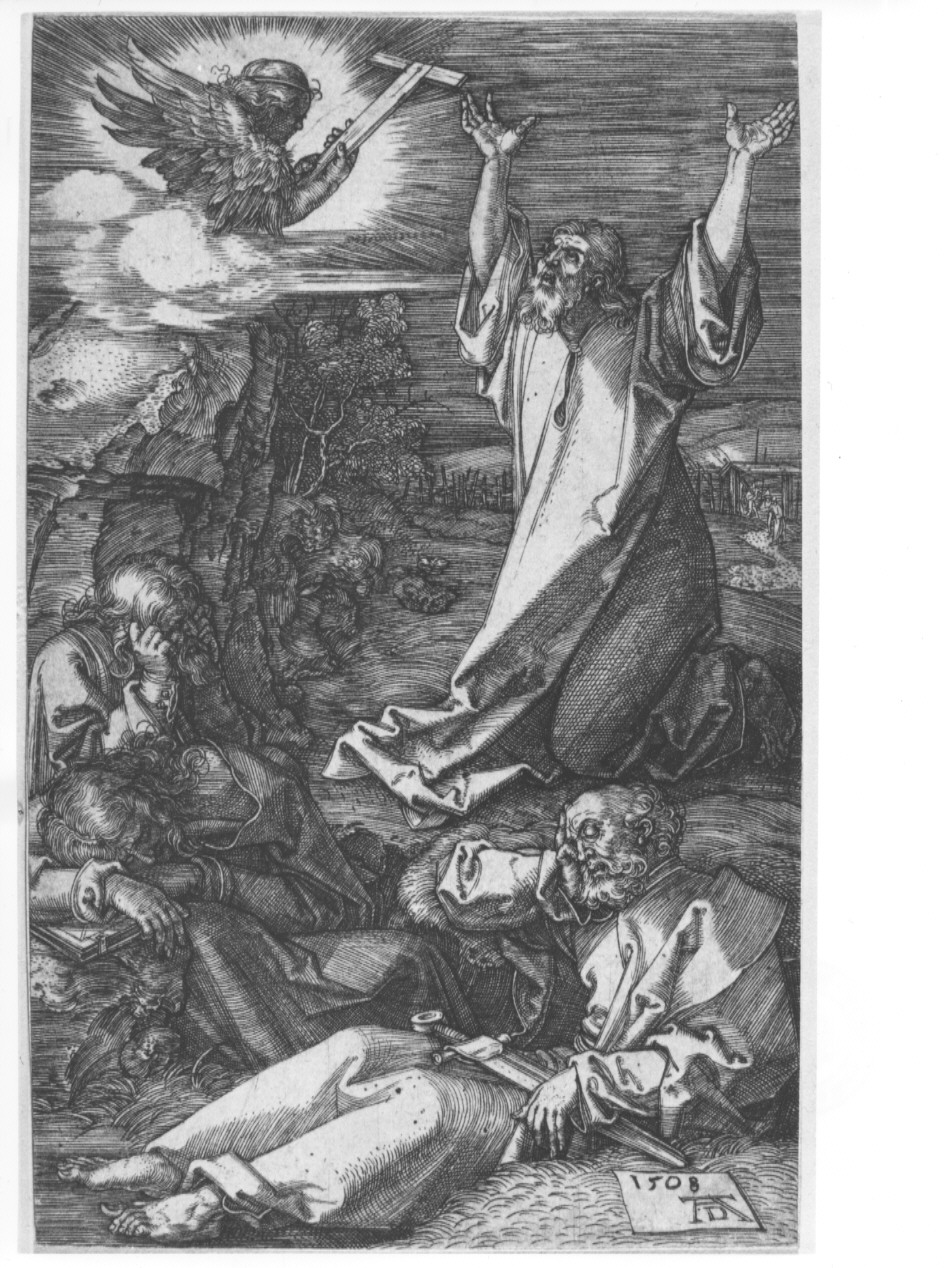 orazione di Cristo nell'orto di Getsemani (stampa, serie) di Durer Albrecht (sec. XVI)