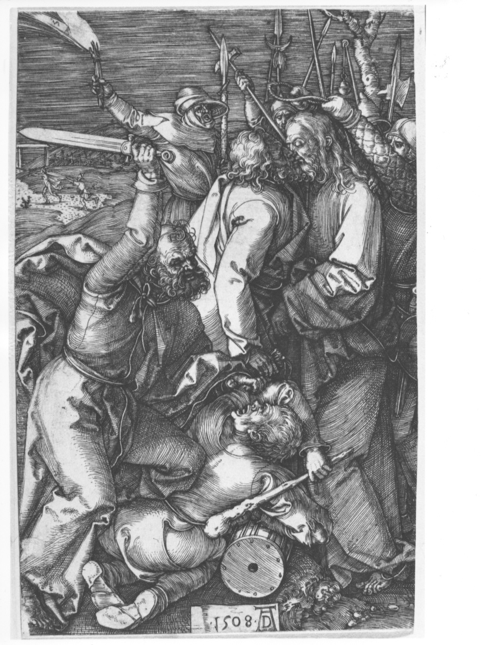 bacio di Giuda (stampa, serie) di Durer Albrecht (sec. XVI)