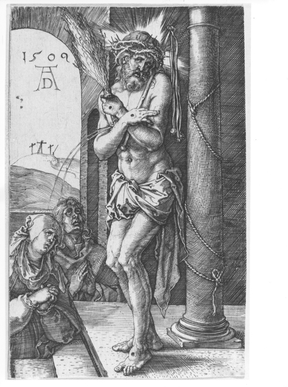 Cristo alla colonna (stampa, serie) di Durer Albrecht (sec. XVI)