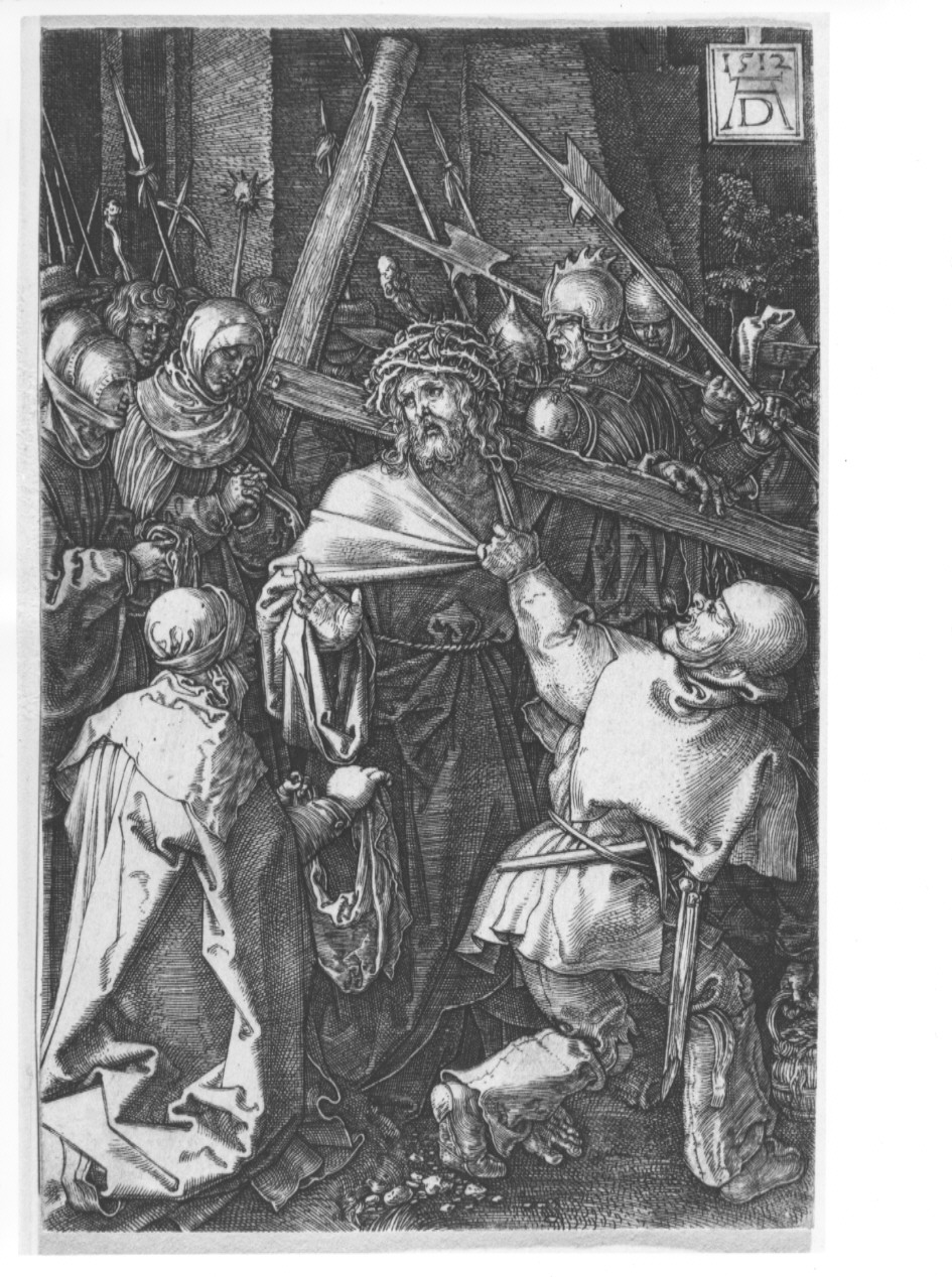 salita di Cristo al monte Calvario (stampa, serie) di Durer Albrecht (sec. XVI)