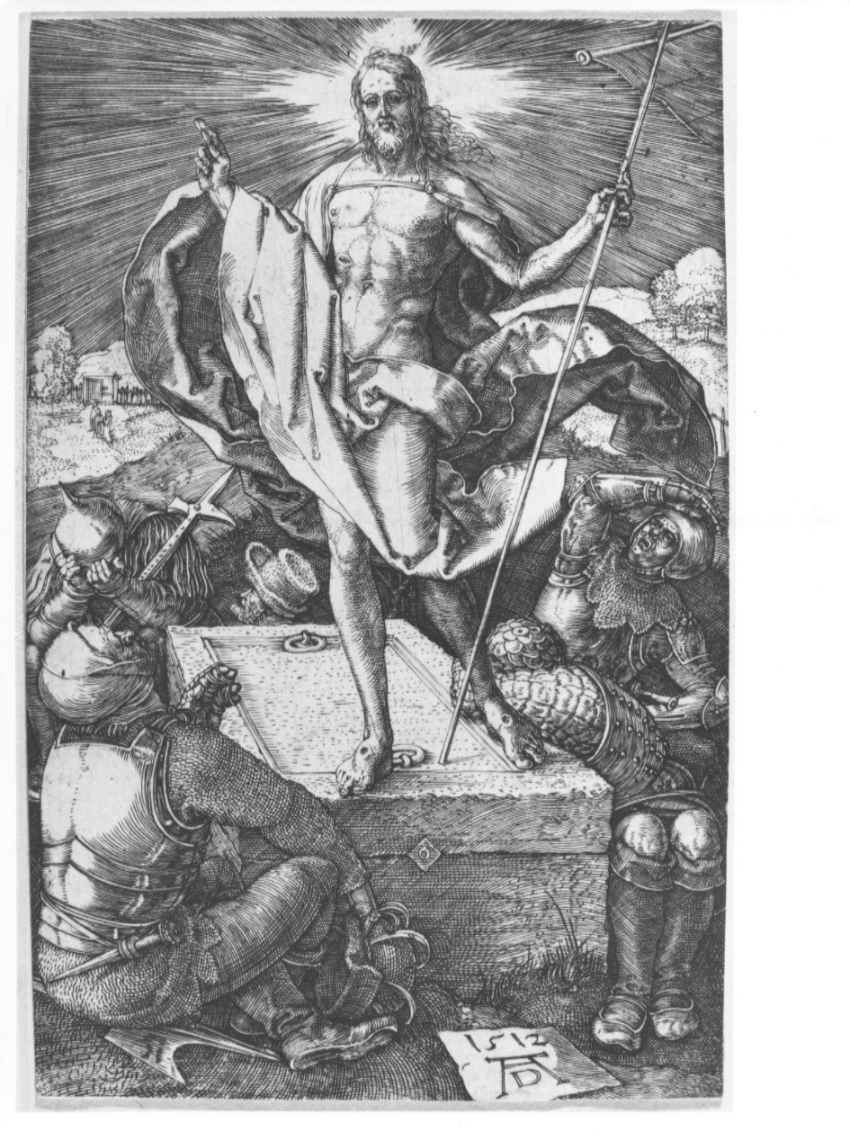 resurrezione di Cristo (stampa, serie) di Durer Albrecht (sec. XVI)