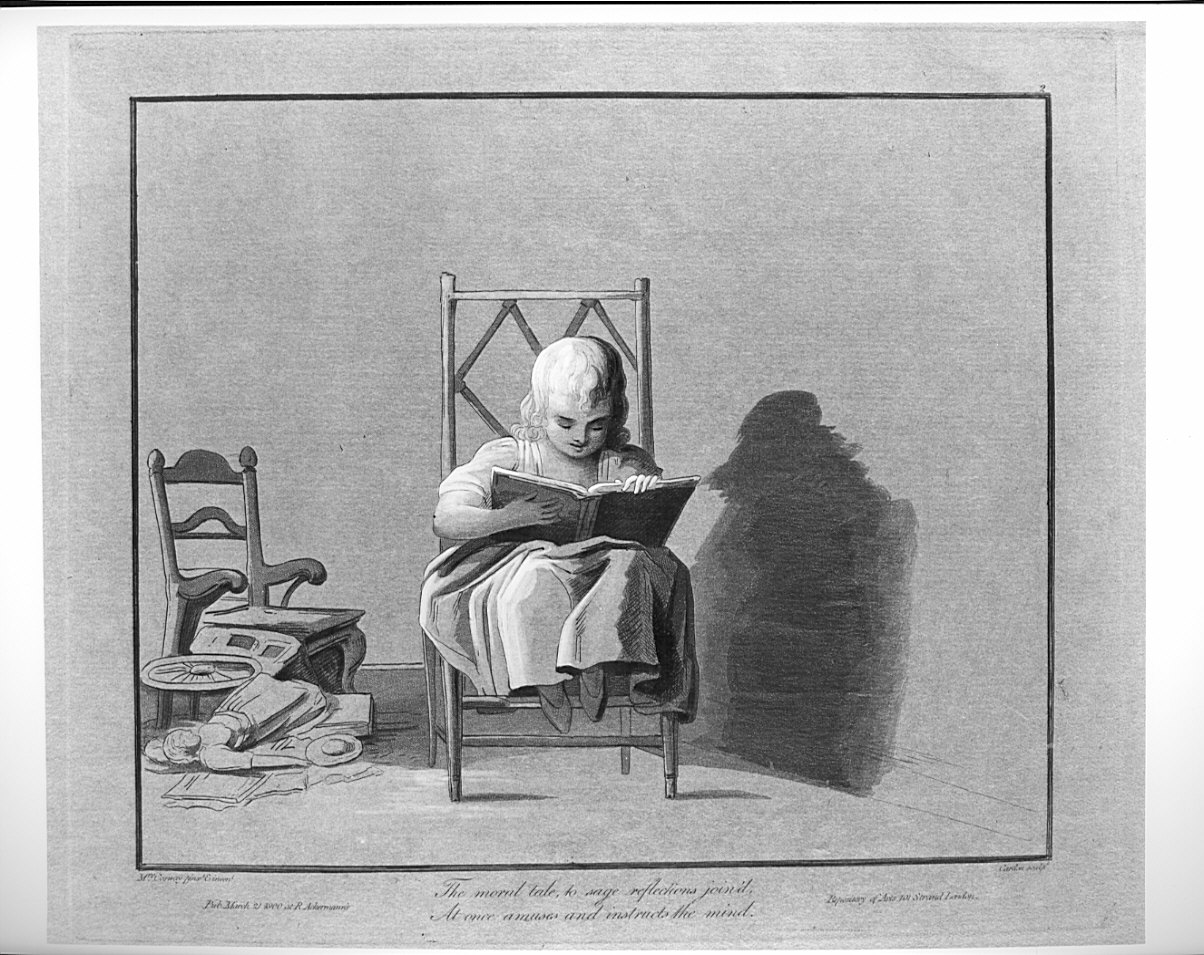 bambina (stampa, serie) di Cardon Antoine, Cosway Hadfield Maria (sec. XIX)