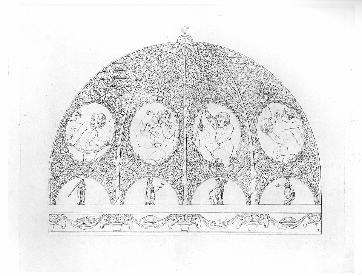 putti (stampa, serie) di Rosaspina Francesco, Allegri Antonio detto Correggio (sec. XIX)