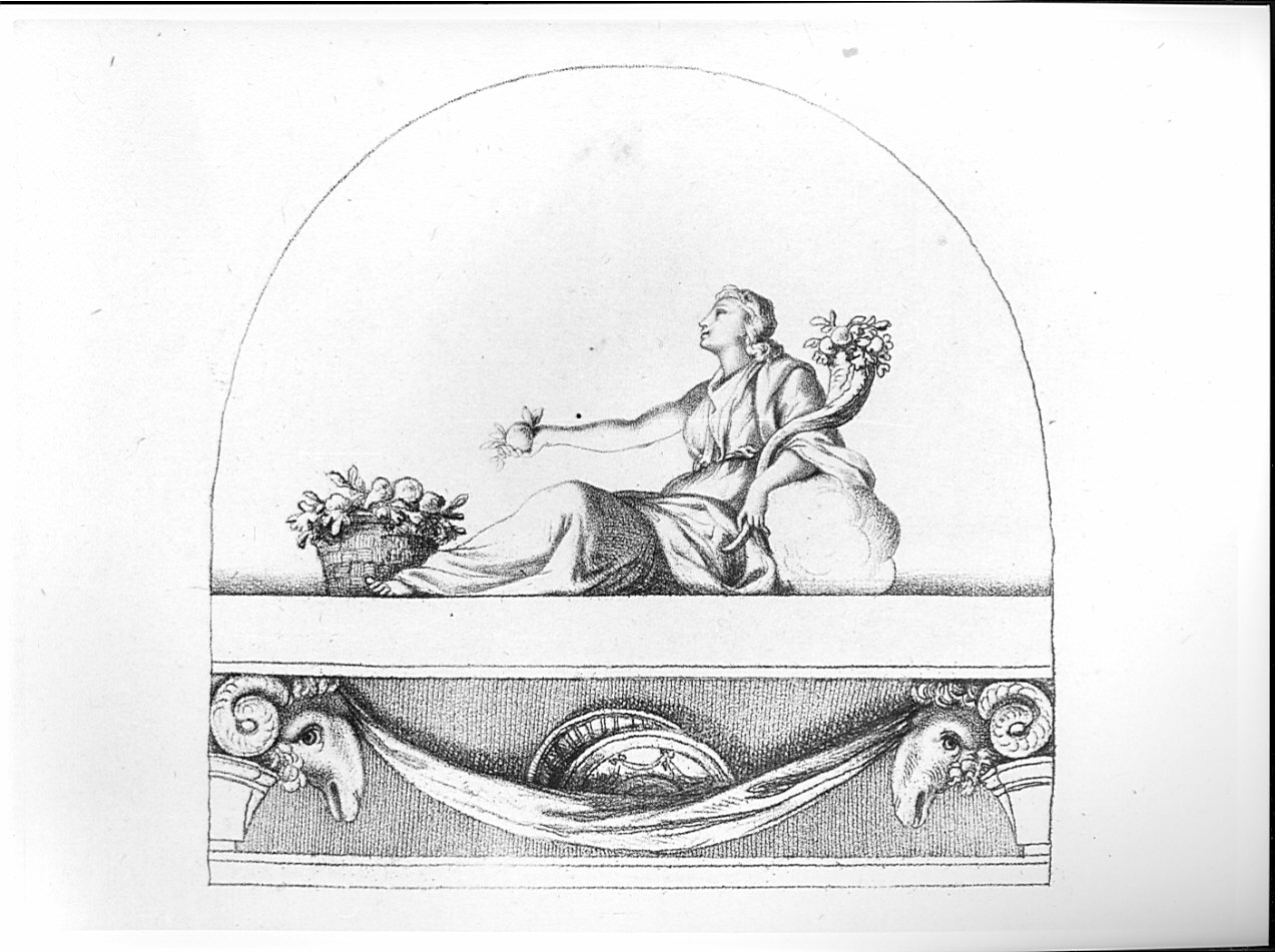 Cerere (stampa, serie) di Rosaspina Francesco, Allegri Antonio detto Correggio (sec. XIX)