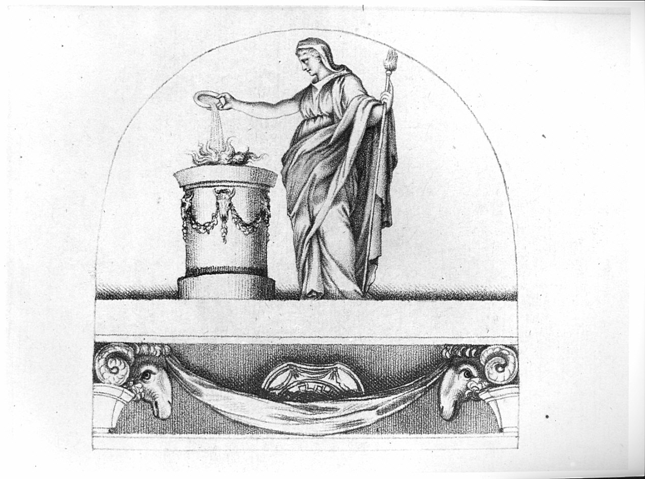 Temperanza (stampa, serie) di Rosaspina Francesco, Allegri Antonio detto Correggio (sec. XIX)