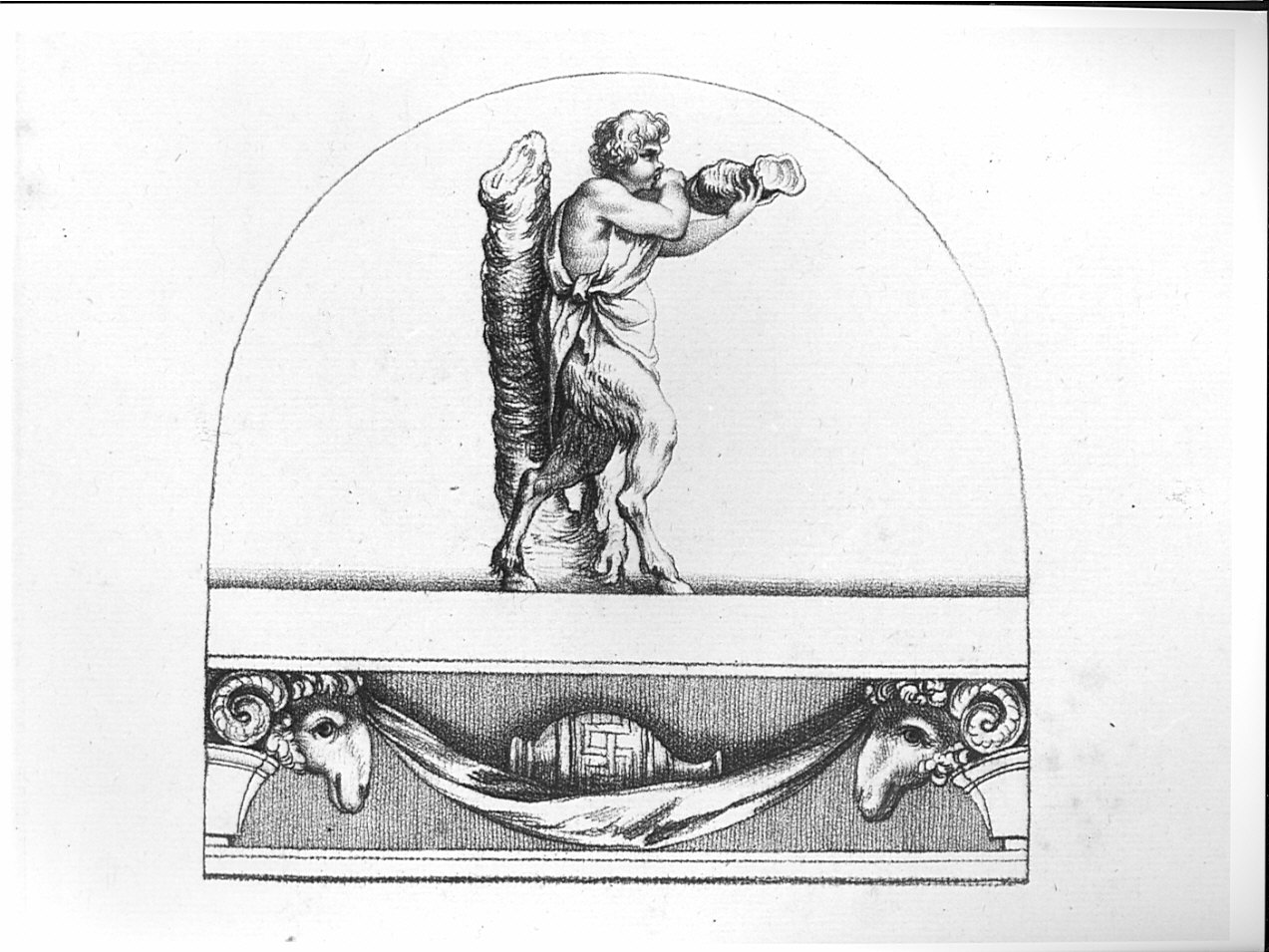 satiro (stampa, serie) di Rosaspina Francesco, Allegri Antonio detto Correggio (sec. XIX)