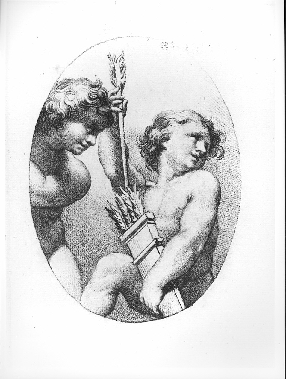 putti (stampa, serie) di Rosaspina Francesco, Allegri Antonio detto Correggio (sec. XIX)