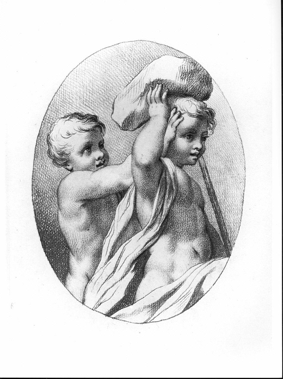 putti (stampa, serie) di Rosaspina Francesco, Allegri Antonio detto Correggio (sec. XIX)