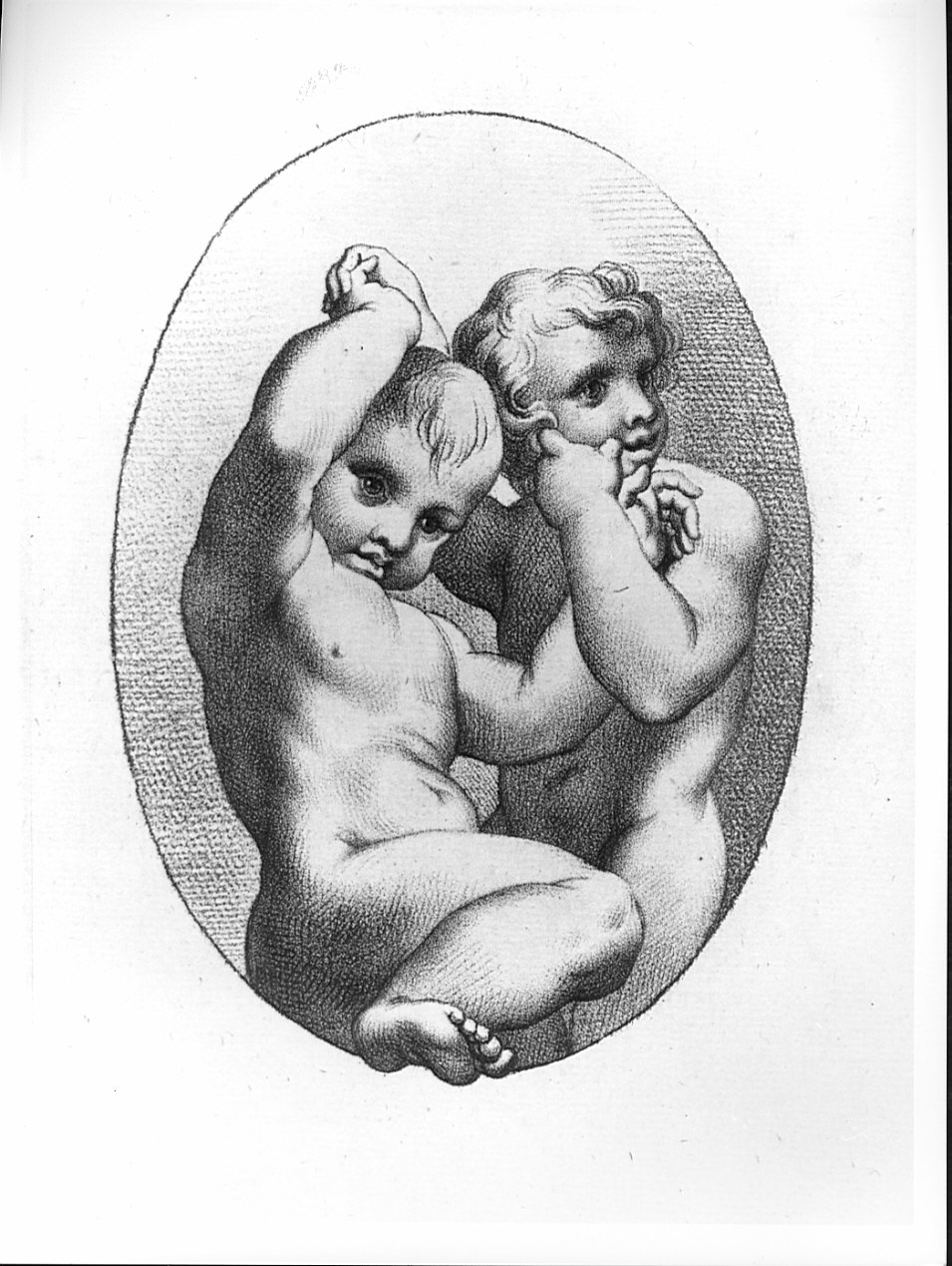 putti (stampa, serie) di Rosaspina Francesco, Allegri Antonio detto Correggio (sec. XIX)