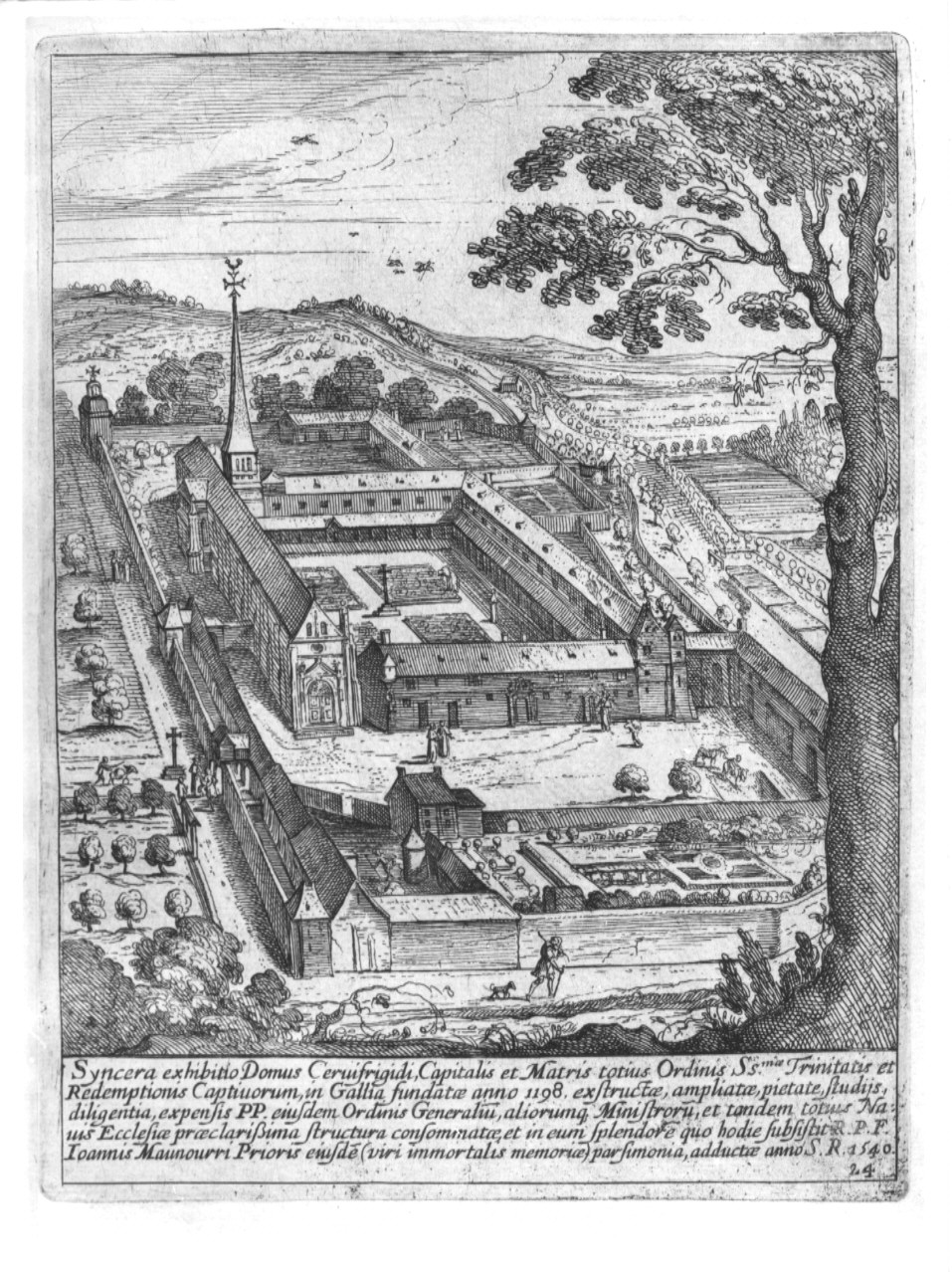 episodi della vita di San Giovanni di Matha (stampa, serie) - ambito italiano (sec. XVII)