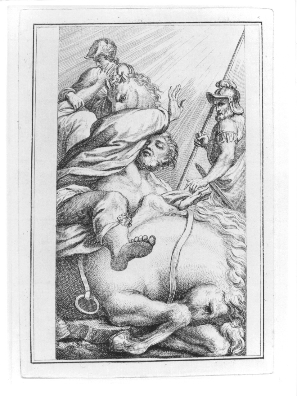 conversione di San Paolo (stampa, serie) di Rosaspina Francesco (sec. XIX)