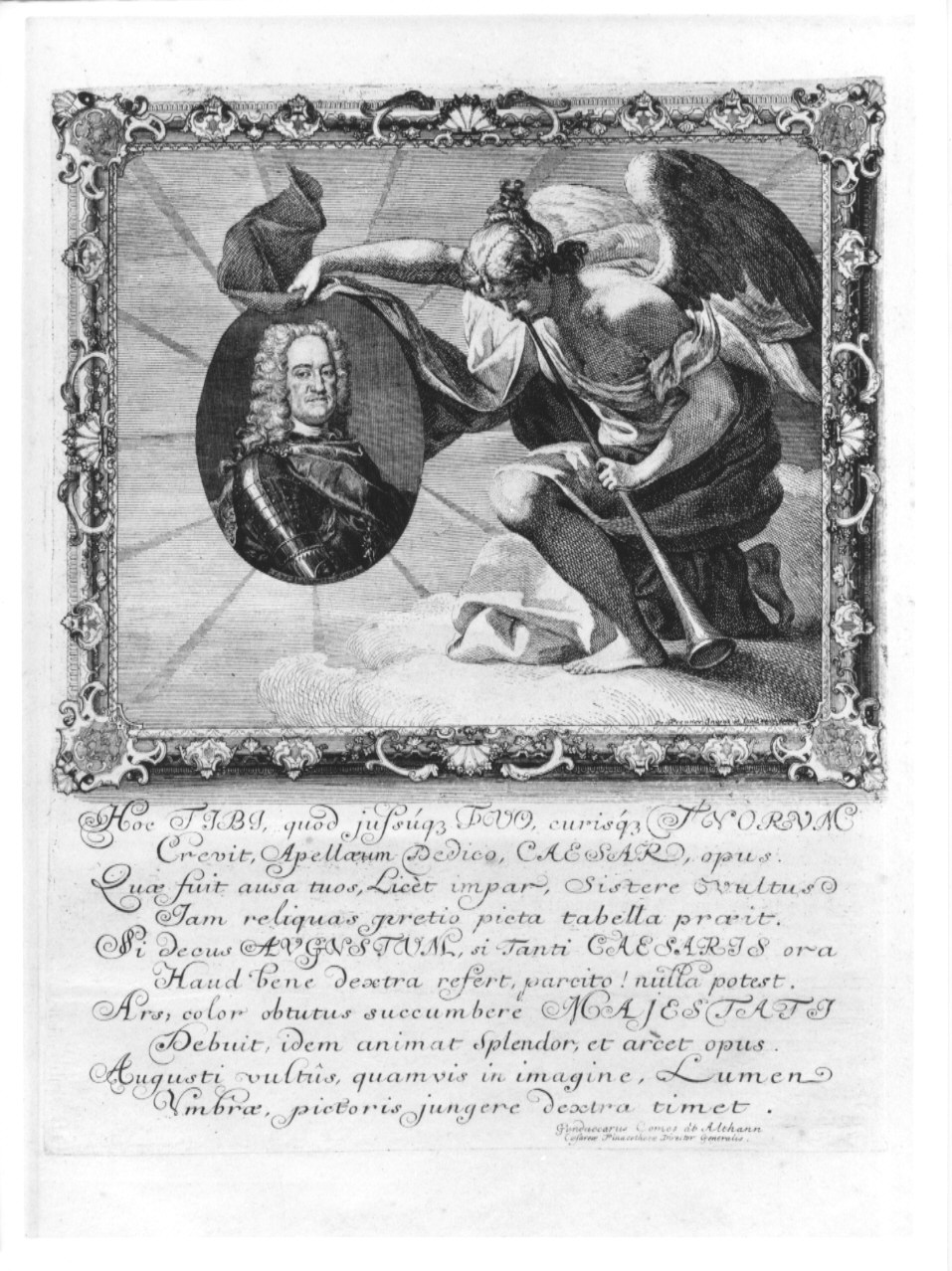 ritratto dell'imperatore Carlo VI (stampa, serie) di De Stampart Francisco, De Prenner Antonio (sec. XVIII)