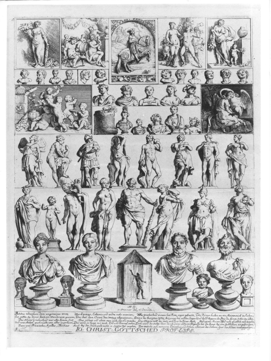 figure maschili e figure femminili (stampa, serie) di De Stampart Francisco, De Prenner Antonio (sec. XVIII)