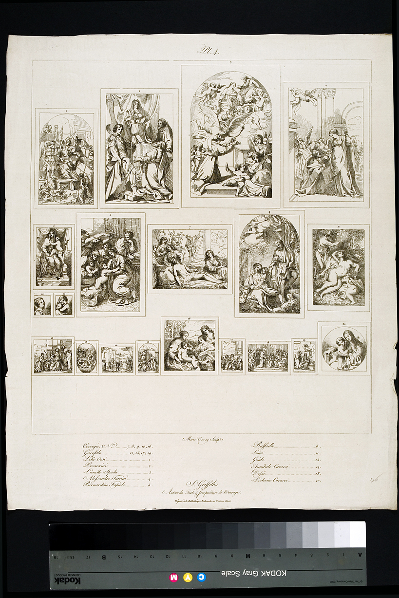 episodi del Nuovo Testamento (stampa, serie) di Cosway Hadfield Maria, Allegri Antonio detto Correggio, Tisi Benvenuto detto Garofalo, Orsi Lelio, Procaccini Camillo, Spada Lionello, Tiarini Alessandro, Fasolo Bernardino di Lorenzo, Sanzio Raffaello, Luini Bernardino, Reni Guido, Carracci Annibale, Luteri Giovanni di Niccolò detto Dossi Dosso, Carracci Ludovico (inizio sec. XIX)