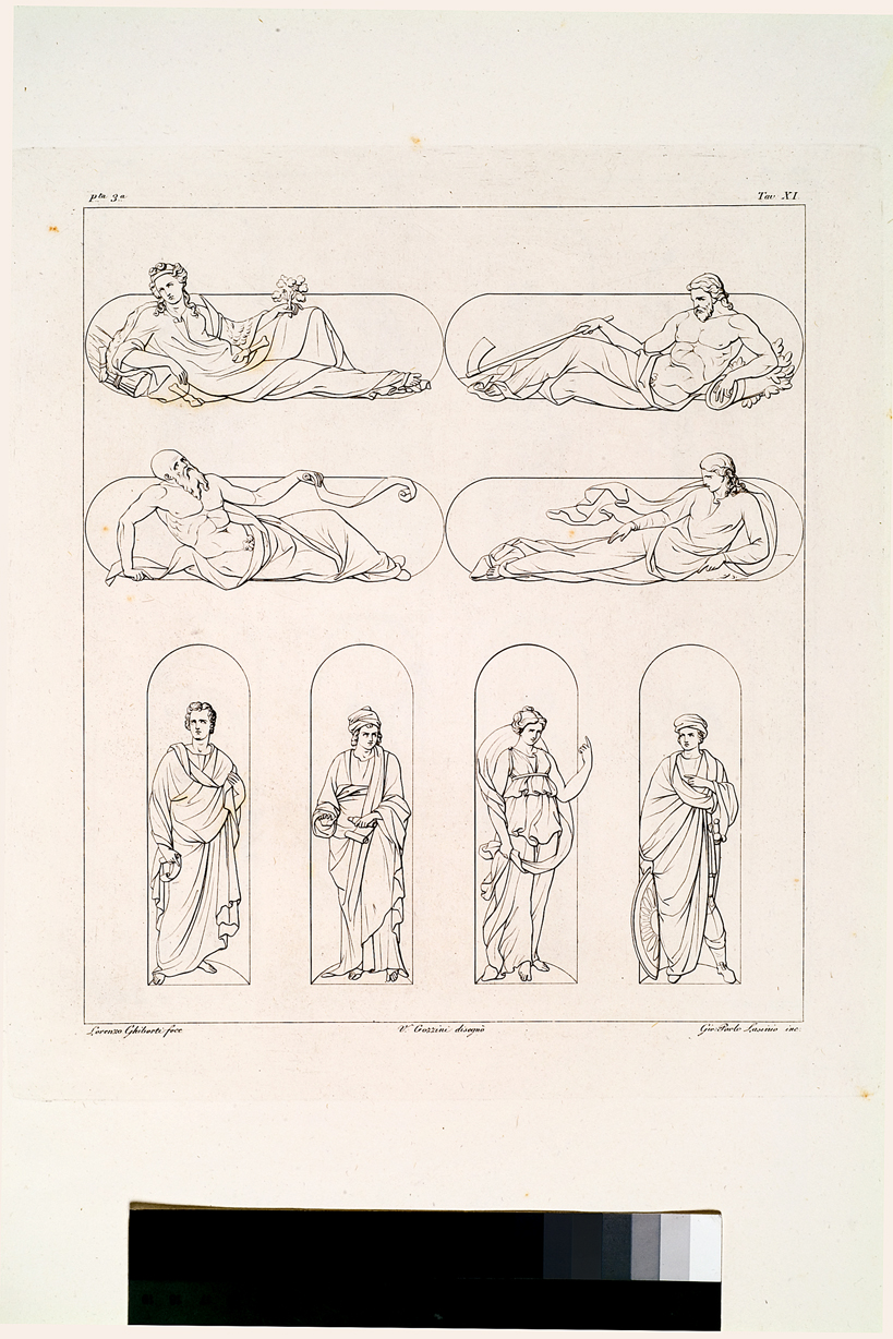 profeti (stampa, serie) di Gozzini Vincenzo, Lasinio Giovanni Paolo, Ghiberti Lorenzo (primo quarto sec. XIX)